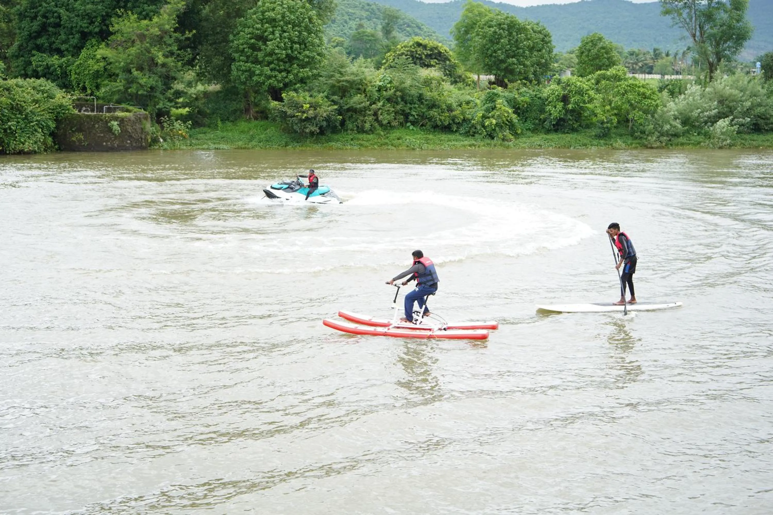 Sports in The Boat Club,Karjat