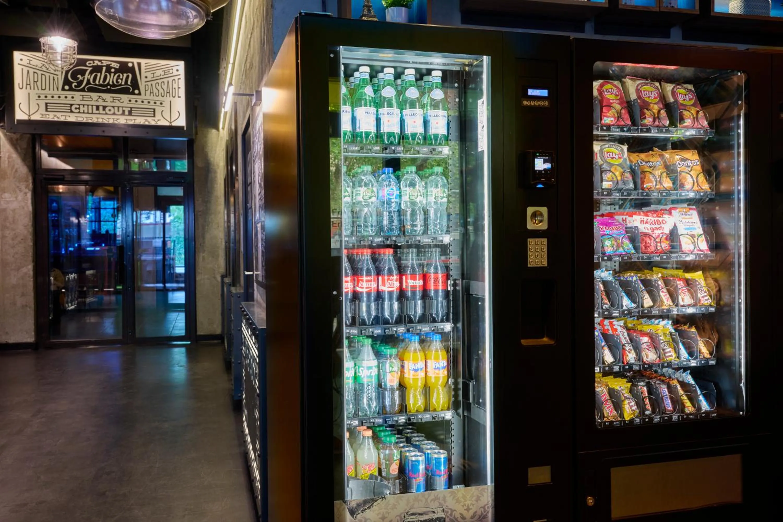 vending machine in Generator Paris