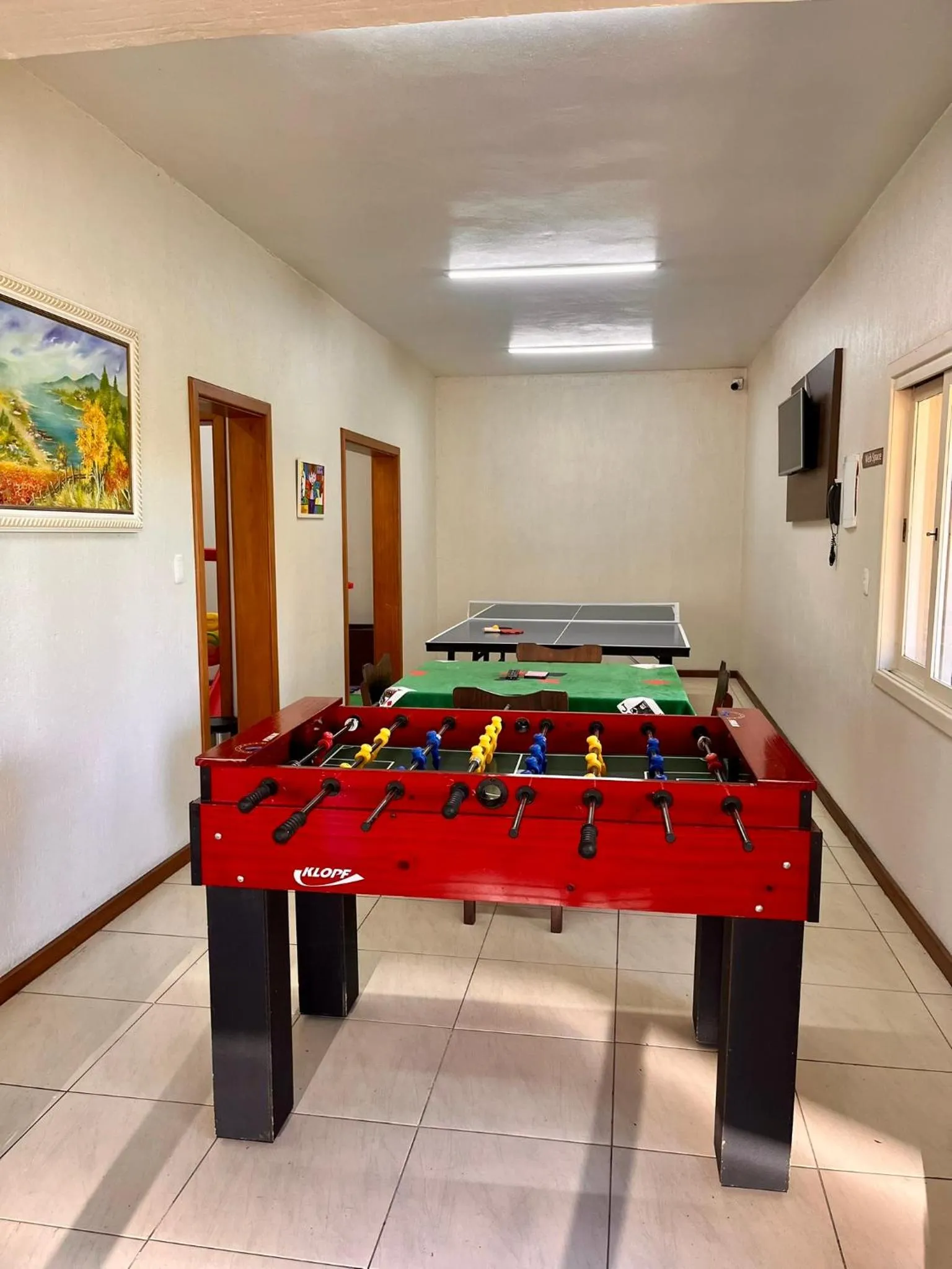 Game Room in Hotel Kehl Haus