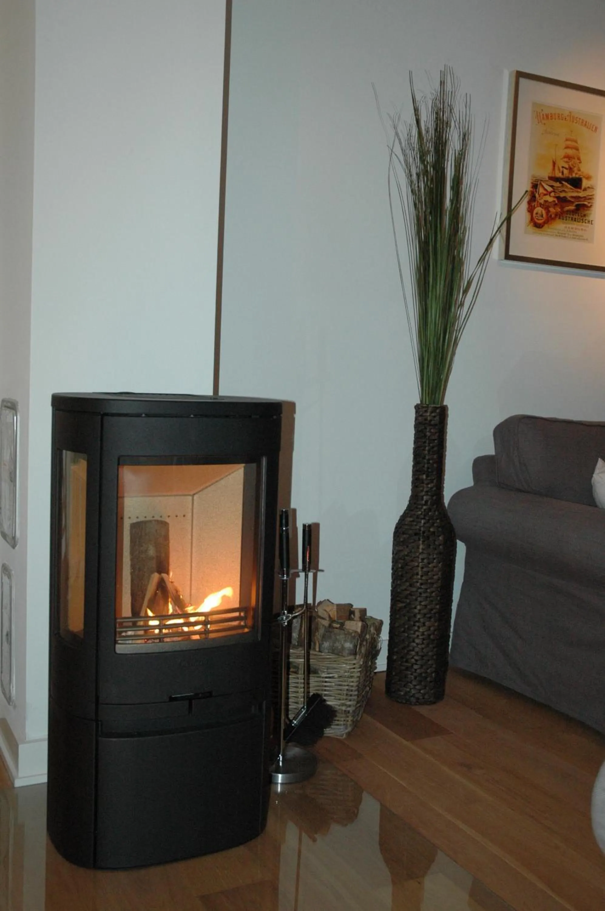Living room in Ferienwohnung Silbermöwe
