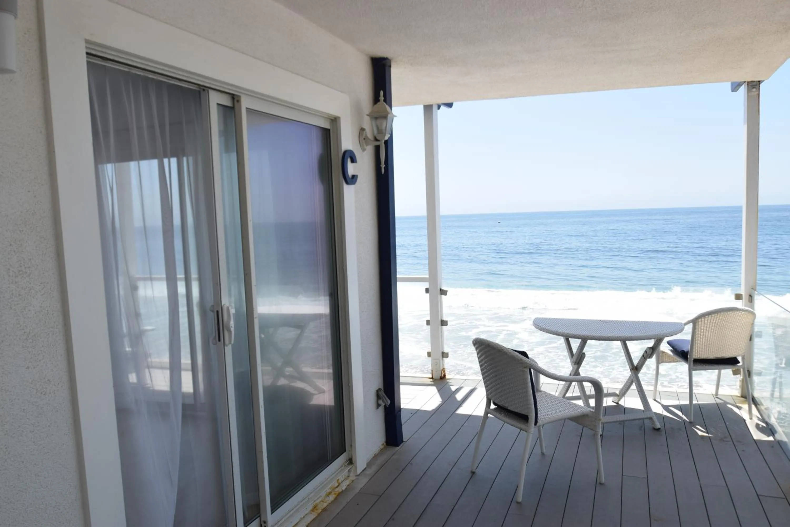 Balcony/Terrace in Malibu Private Beach Apartments