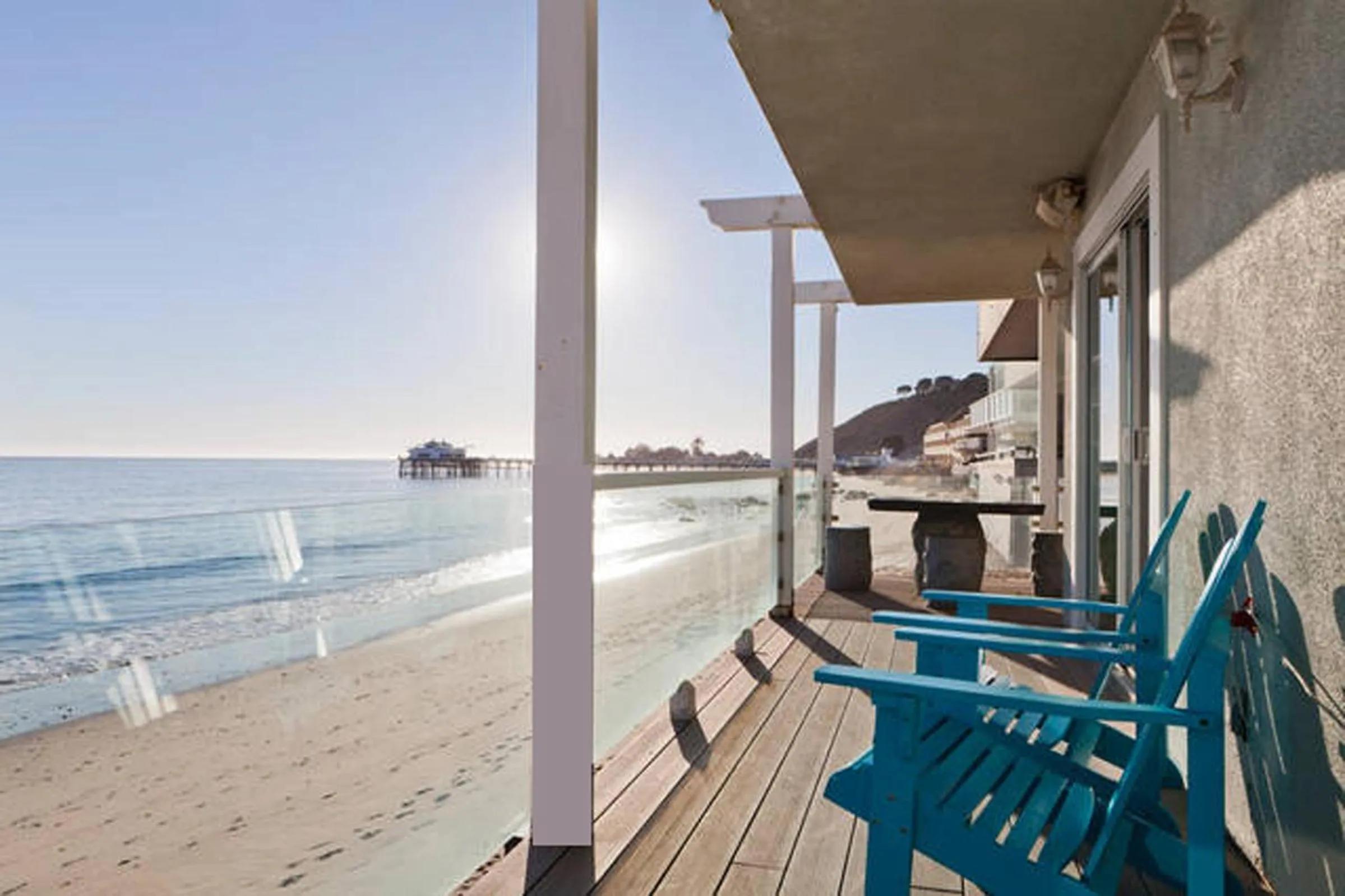 Balcony/Terrace in Malibu Private Beach Apartments