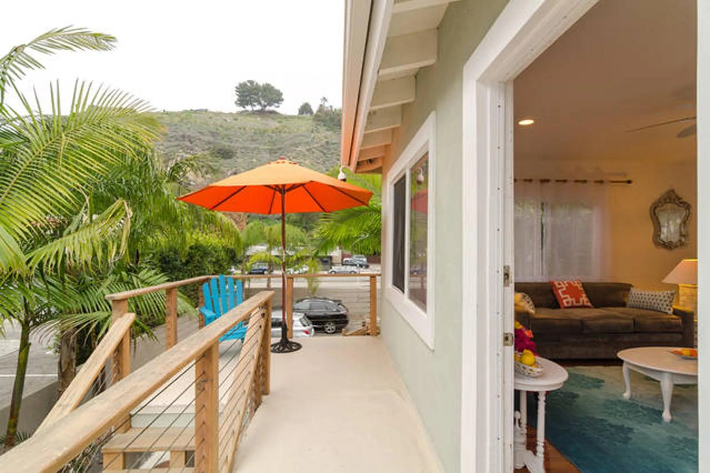 Balcony/Terrace in Malibu Private Beach Apartments