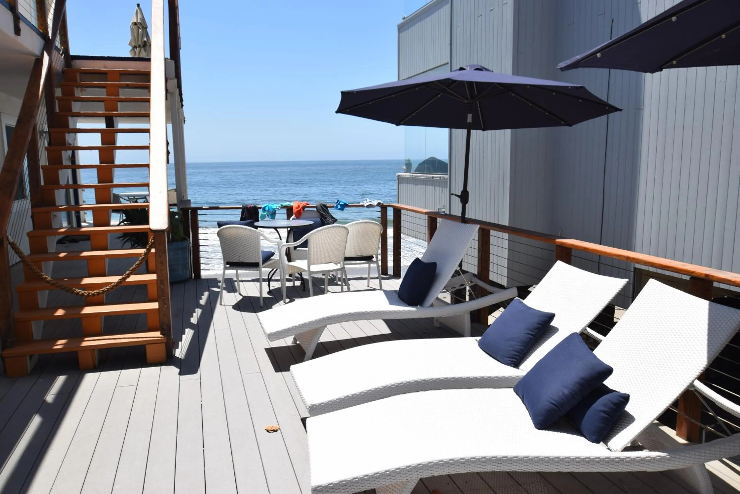Balcony/Terrace in Malibu Private Beach Apartments