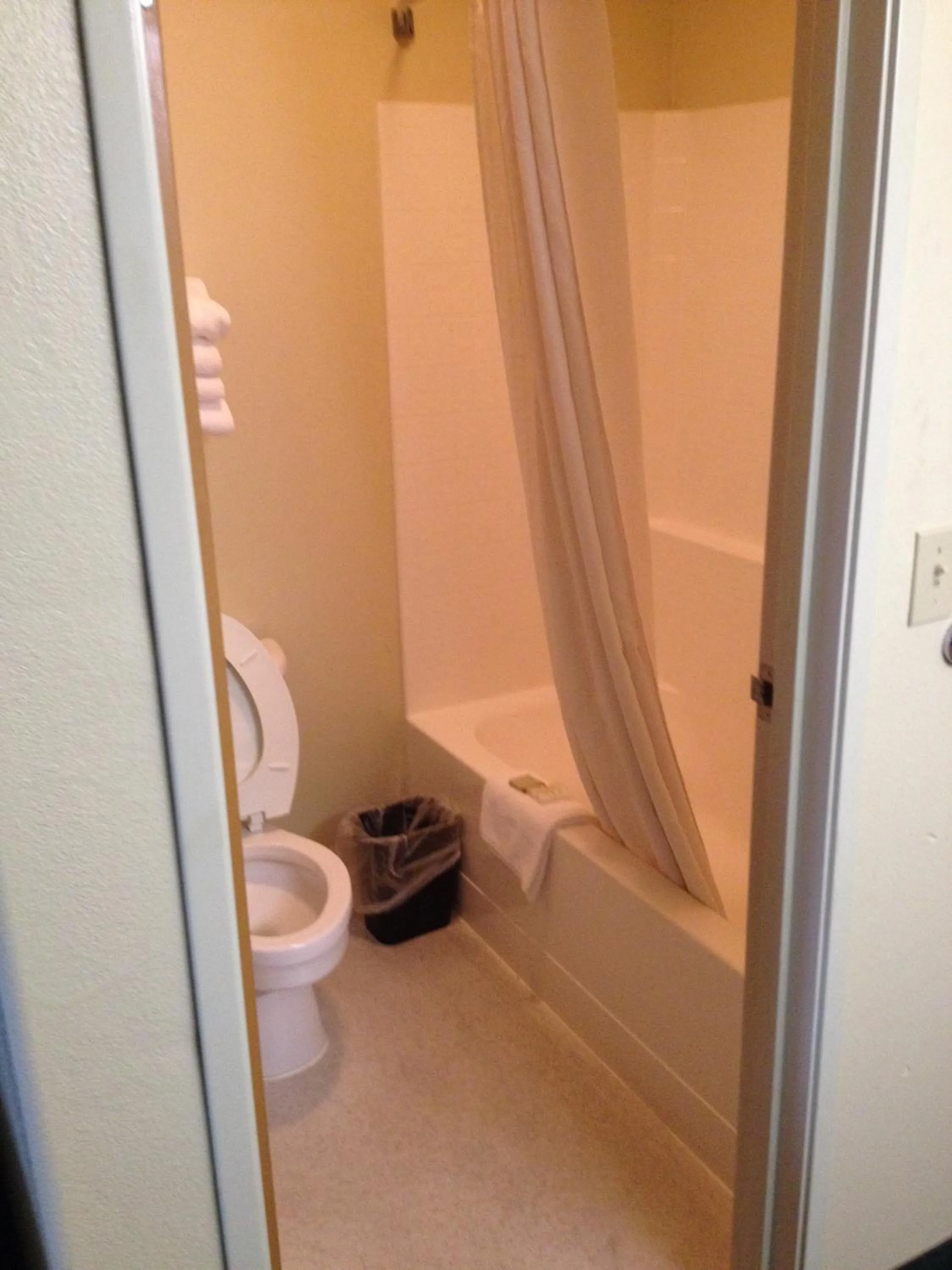 Shower in Super 8 by Wyndham McCall