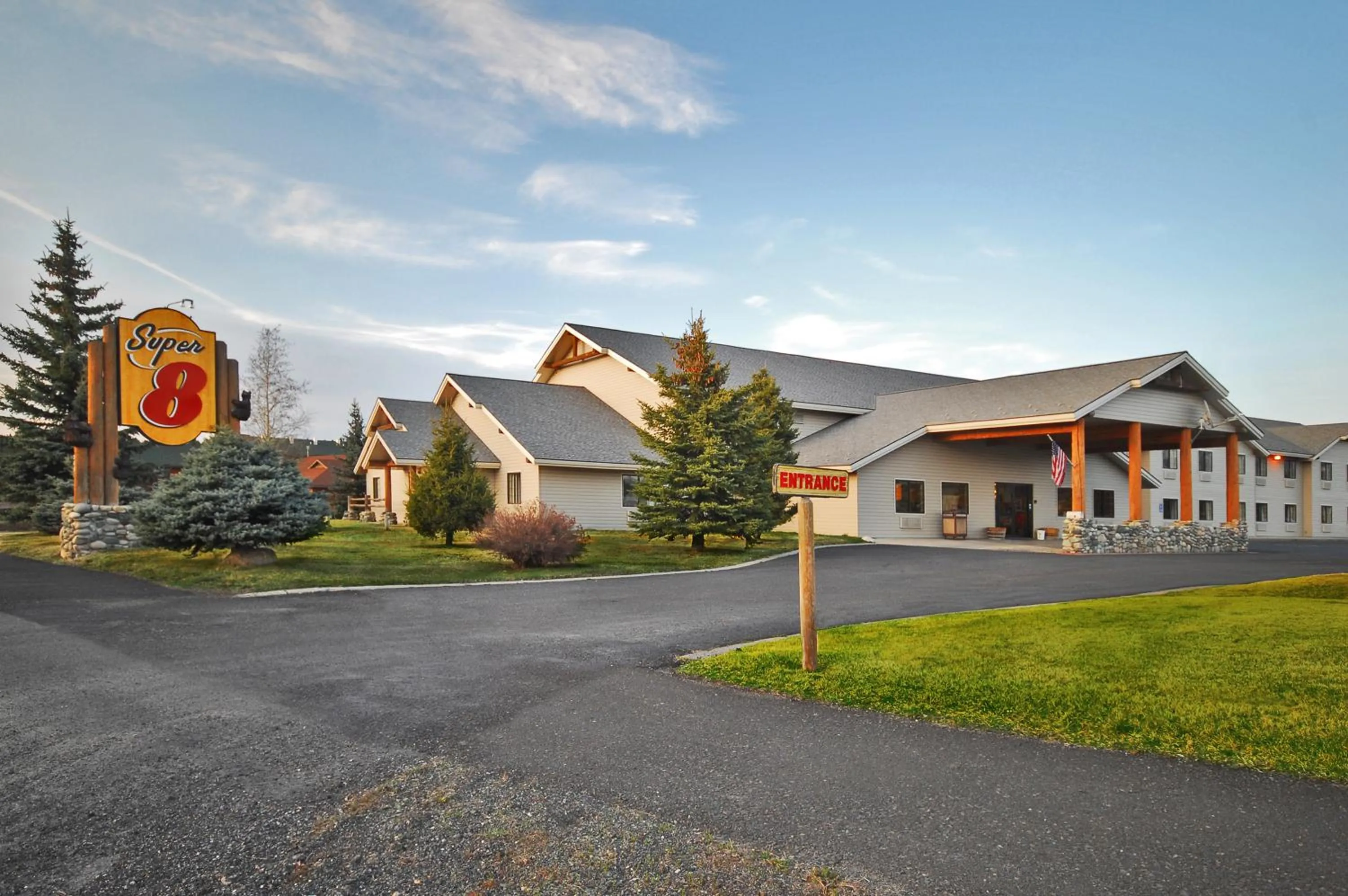 Property building in Super 8 by Wyndham McCall