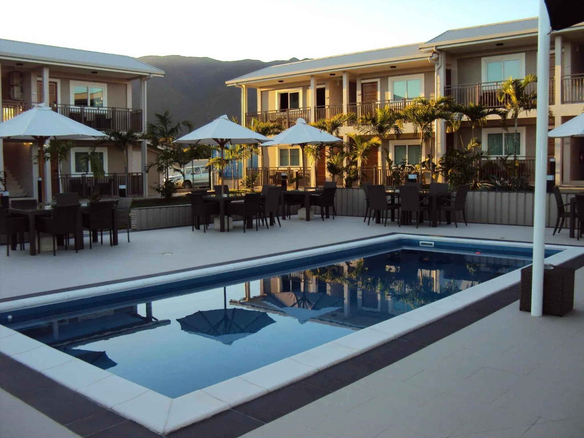Swimming pool in Hotel Colibri