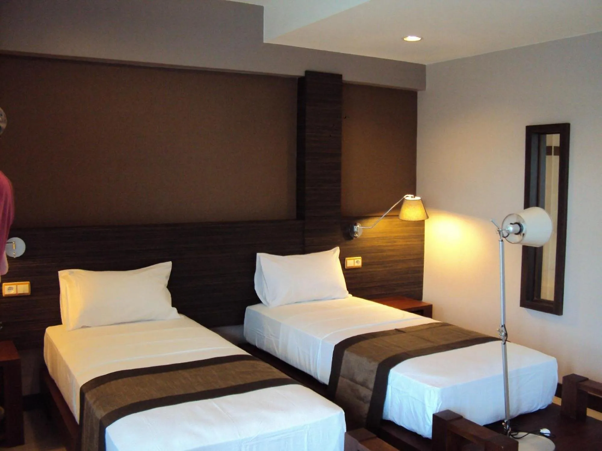 Bed in Hotel Colibri