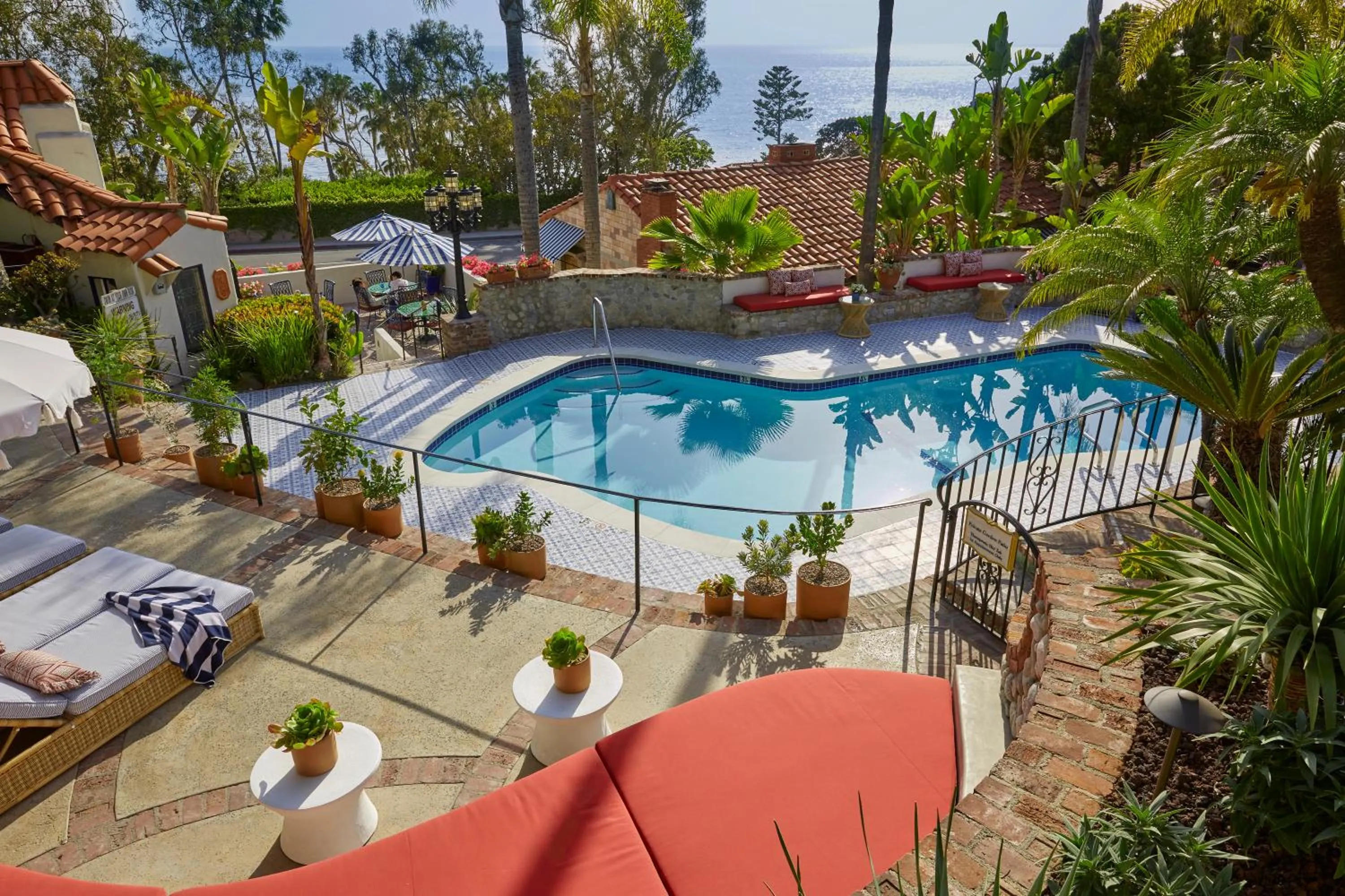 Pool view in Casa Laguna Hotel & Spa