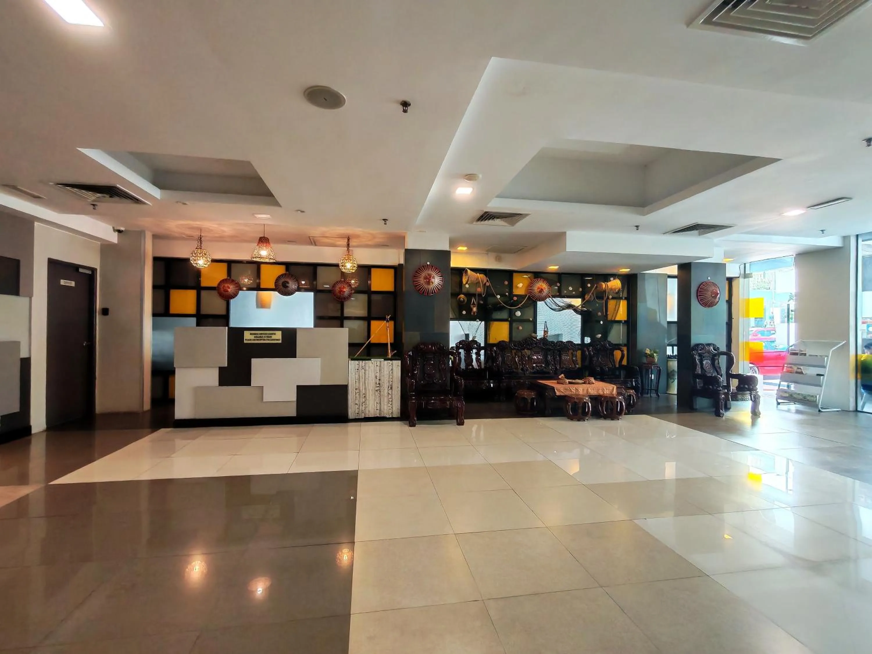Lobby or reception in Ajang Hotel