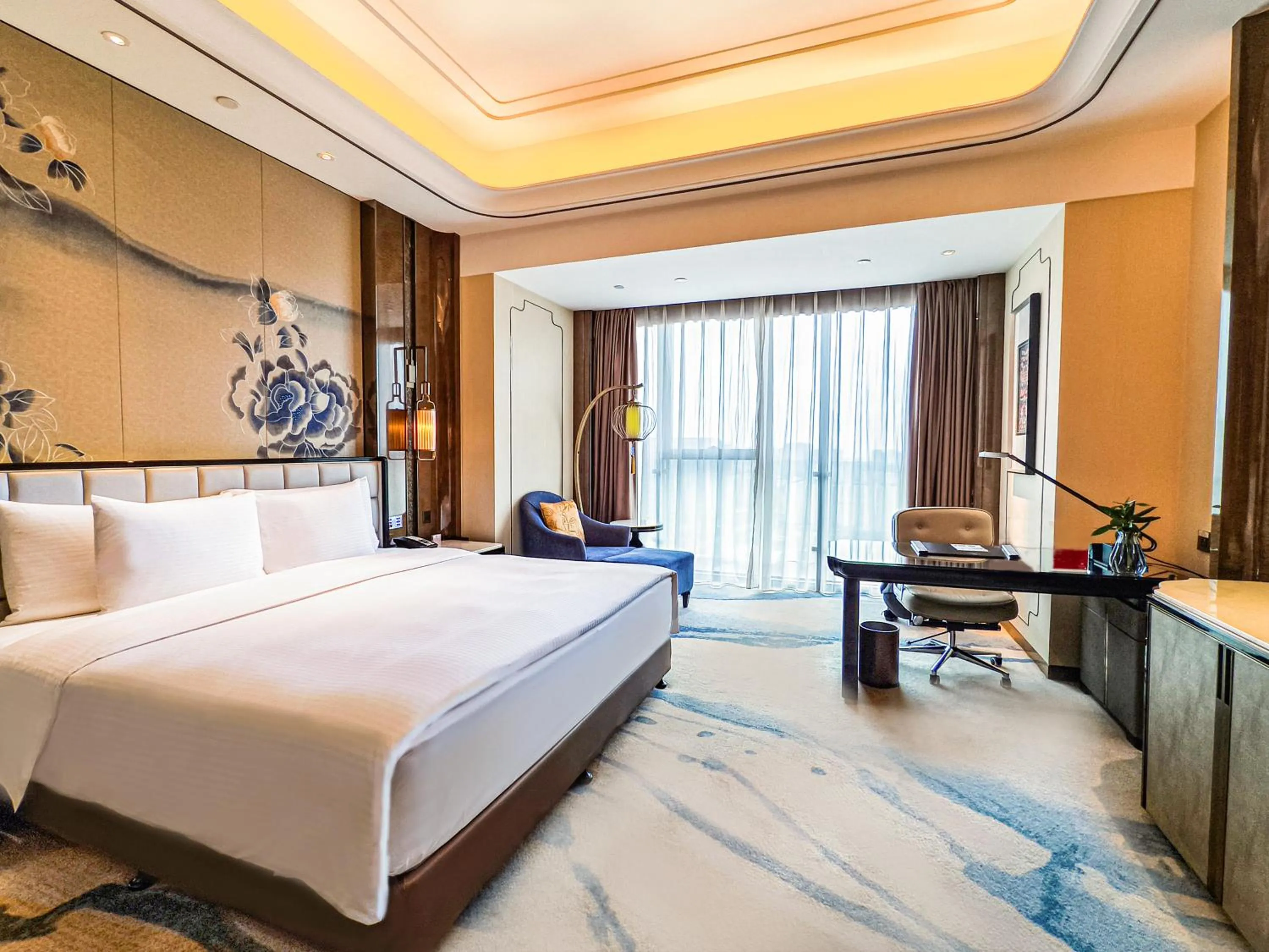 Bed in Wanda Vista Kunming