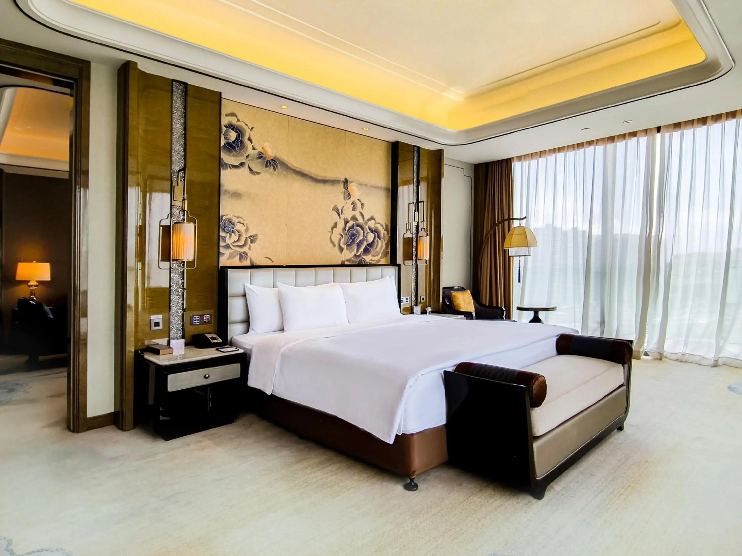 Bedroom, Bed in Wanda Vista Kunming