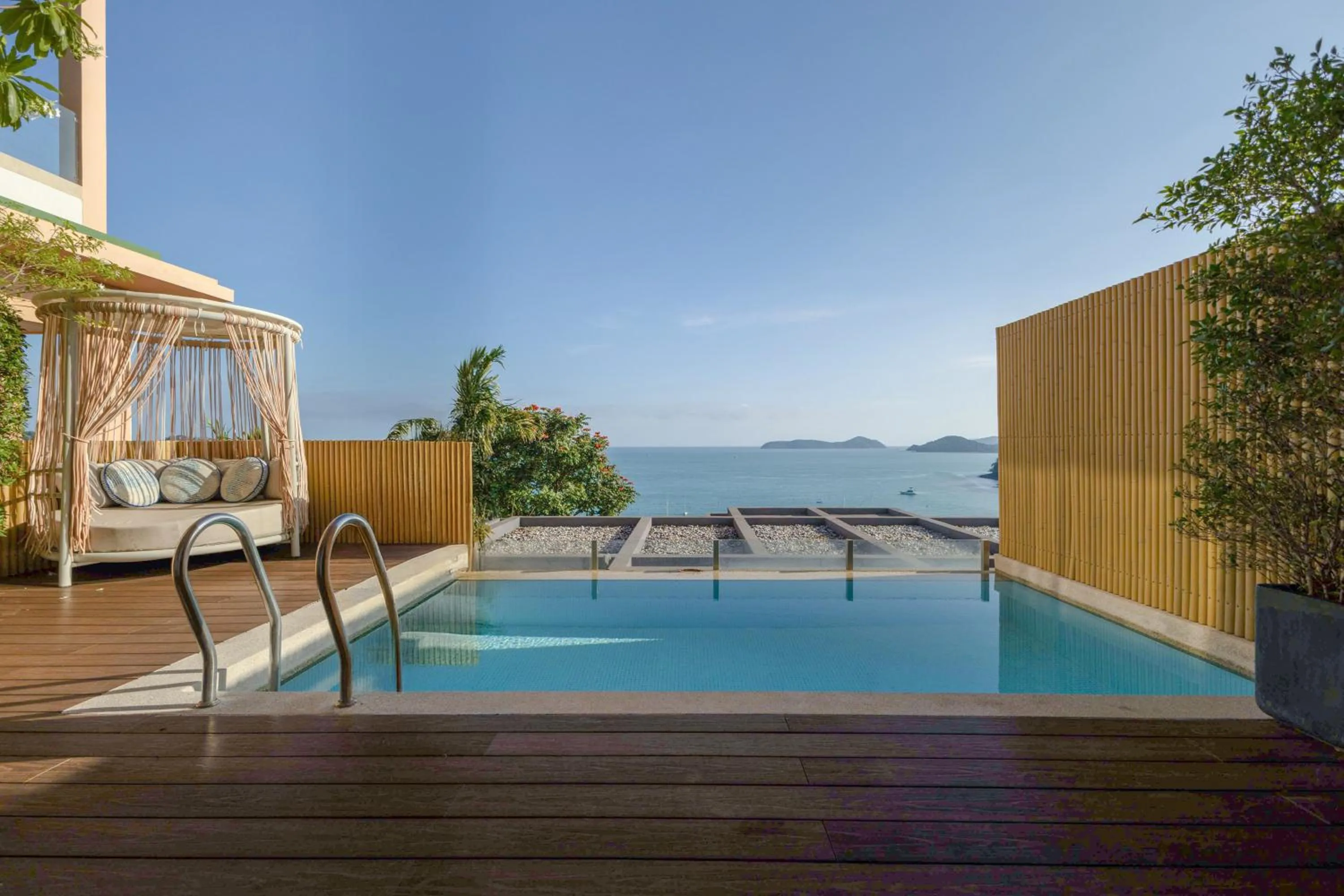 Pool view in Bandara Pool Villas, Phuket