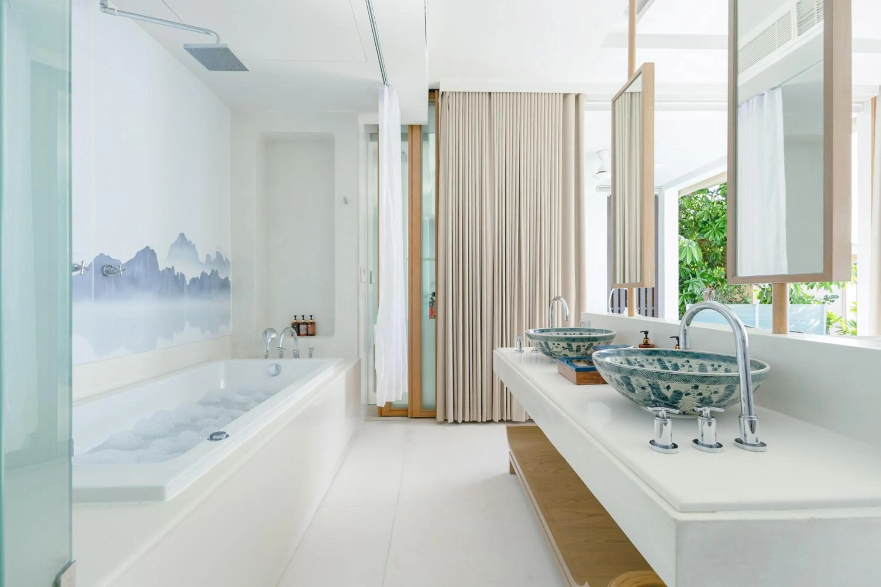 Bathroom in Bandara Pool Villas, Phuket