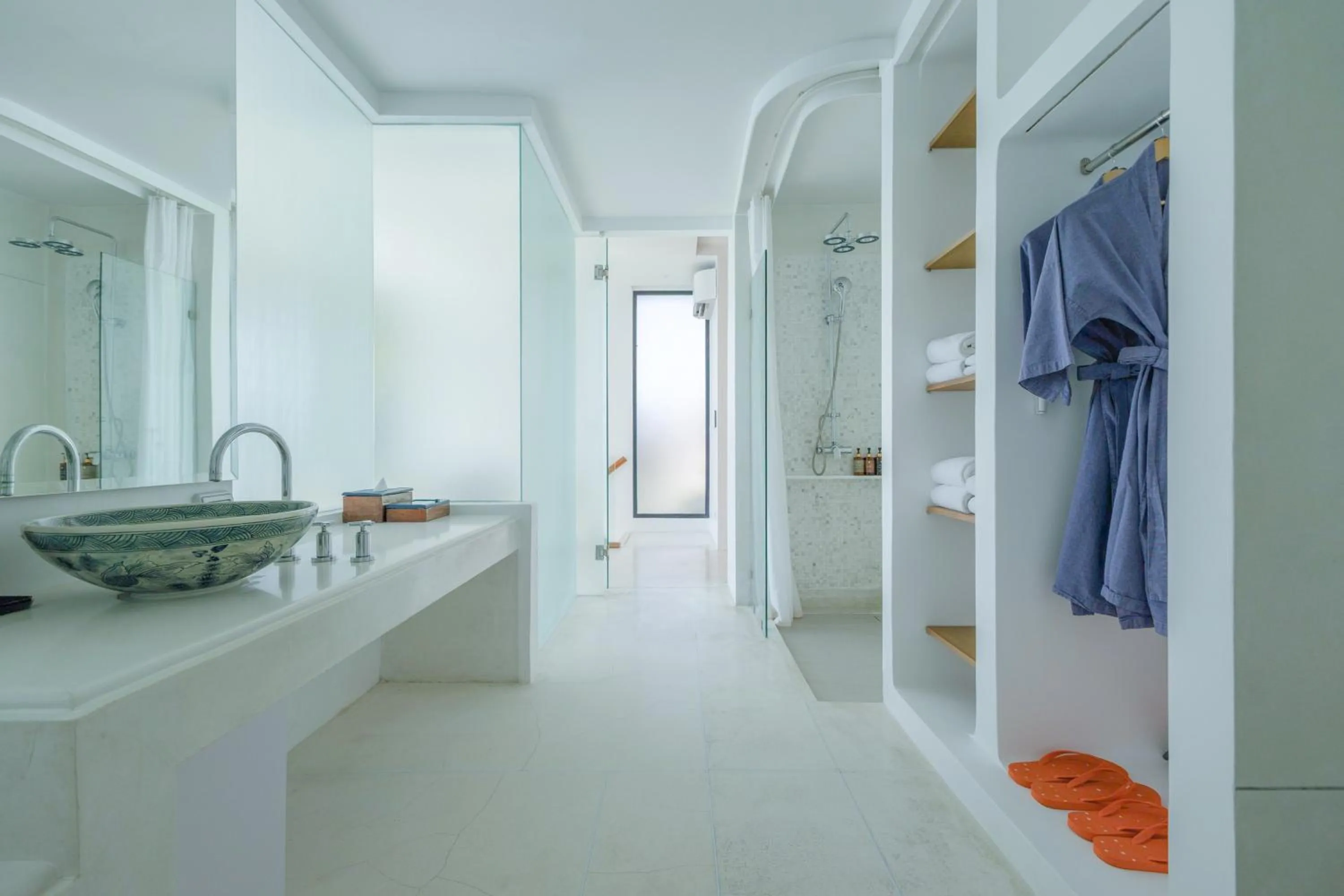 Shower in Bandara Pool Villas, Phuket