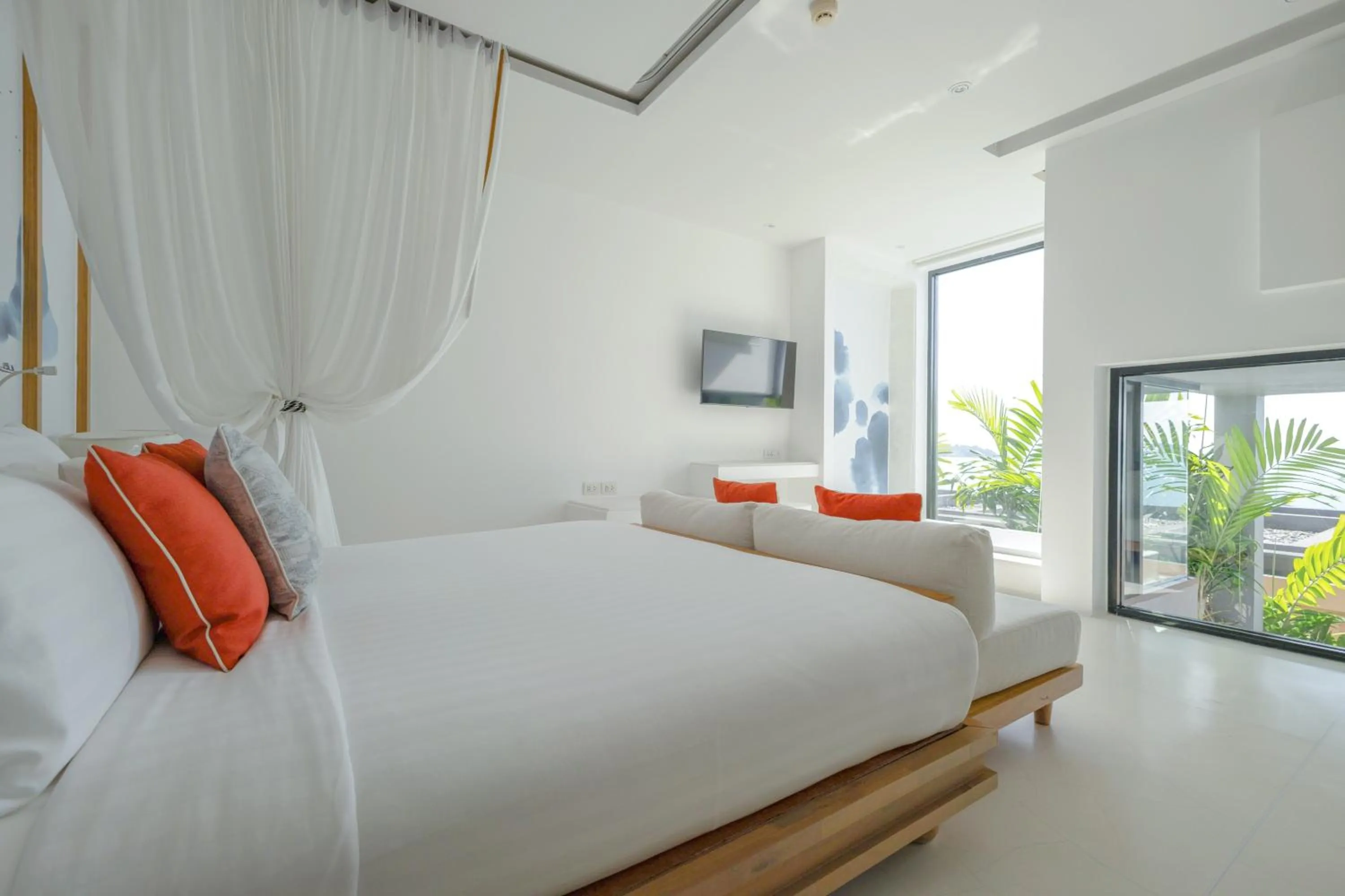 Bed in Bandara Pool Villas, Phuket
