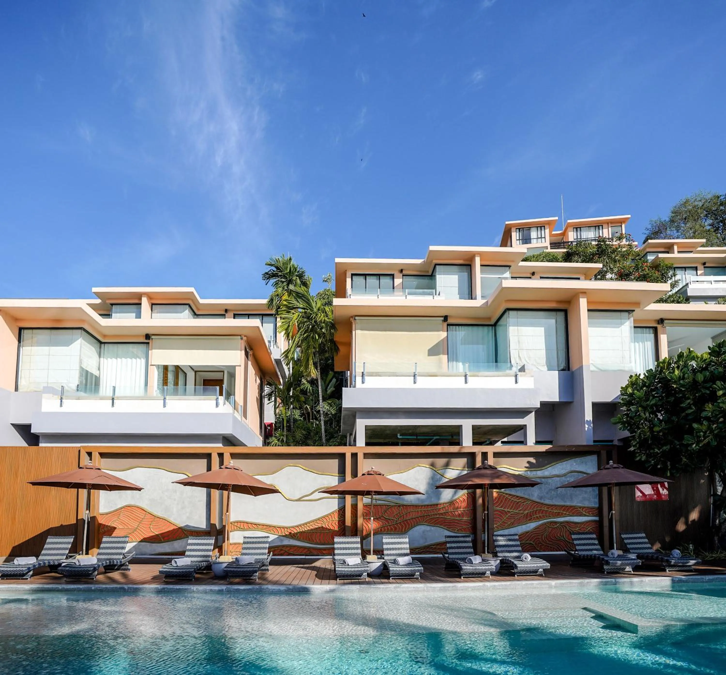 Property building in Bandara Pool Villas, Phuket