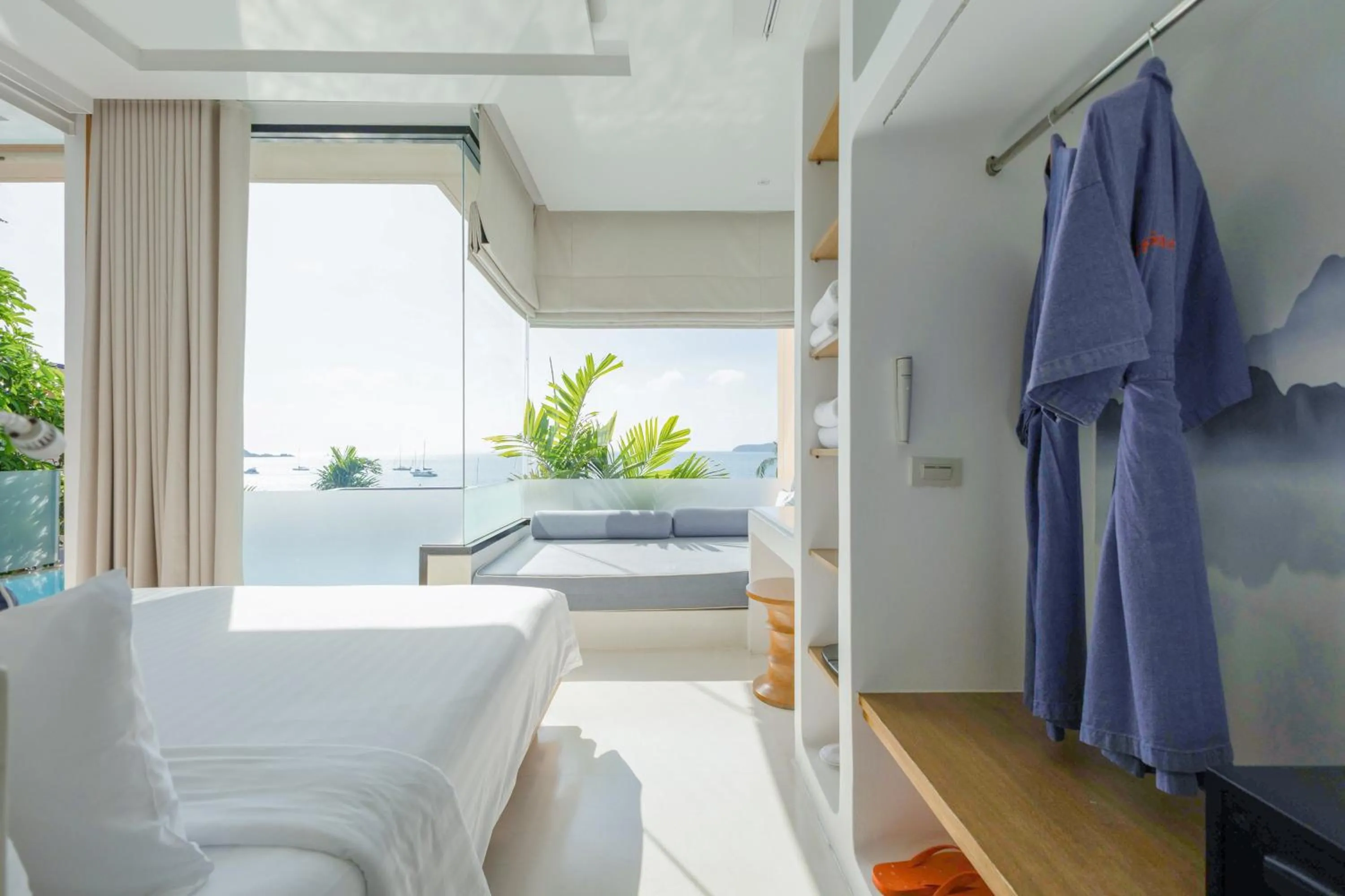 Bed in Bandara Pool Villas, Phuket