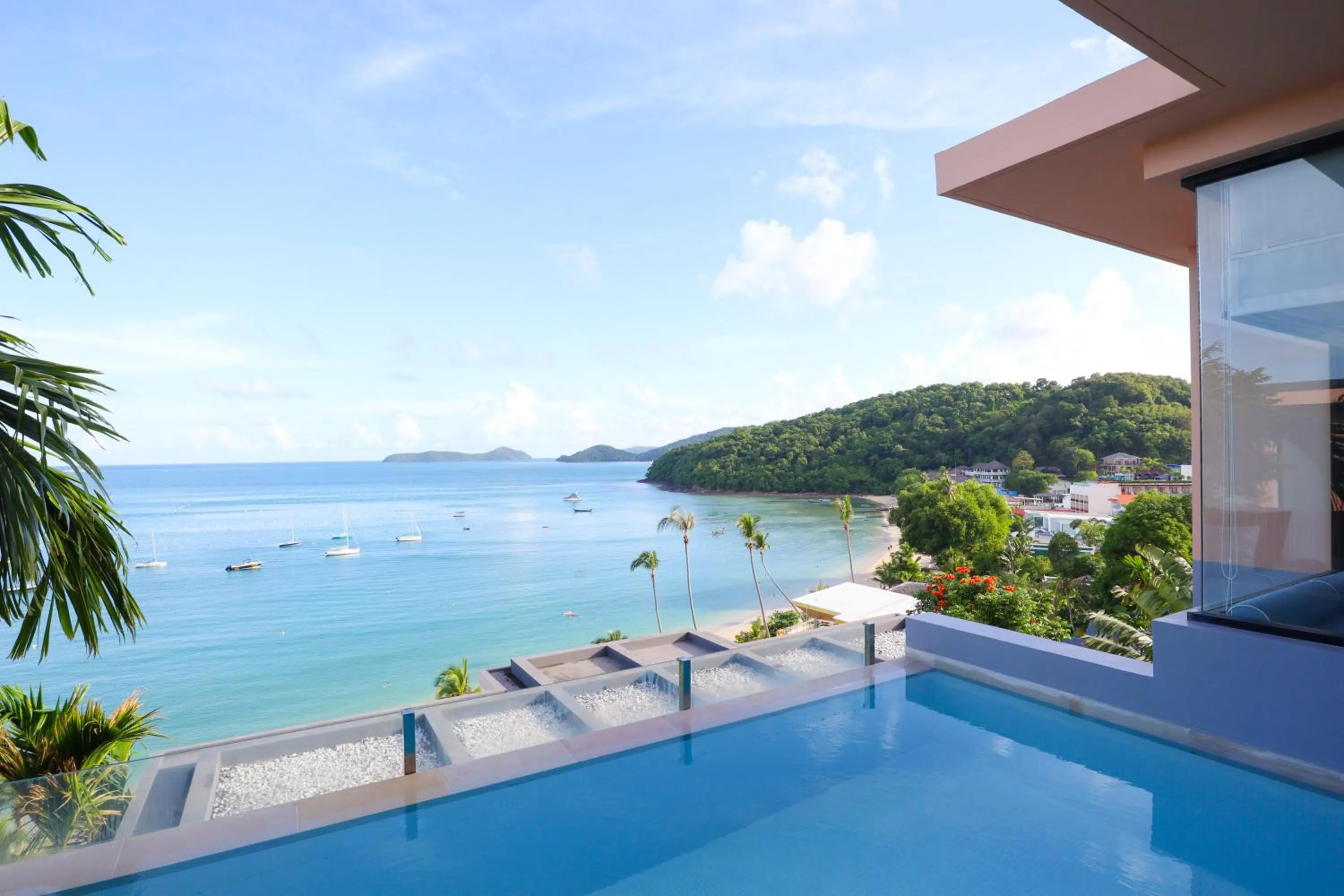 Sea view in Bandara Pool Villas, Phuket