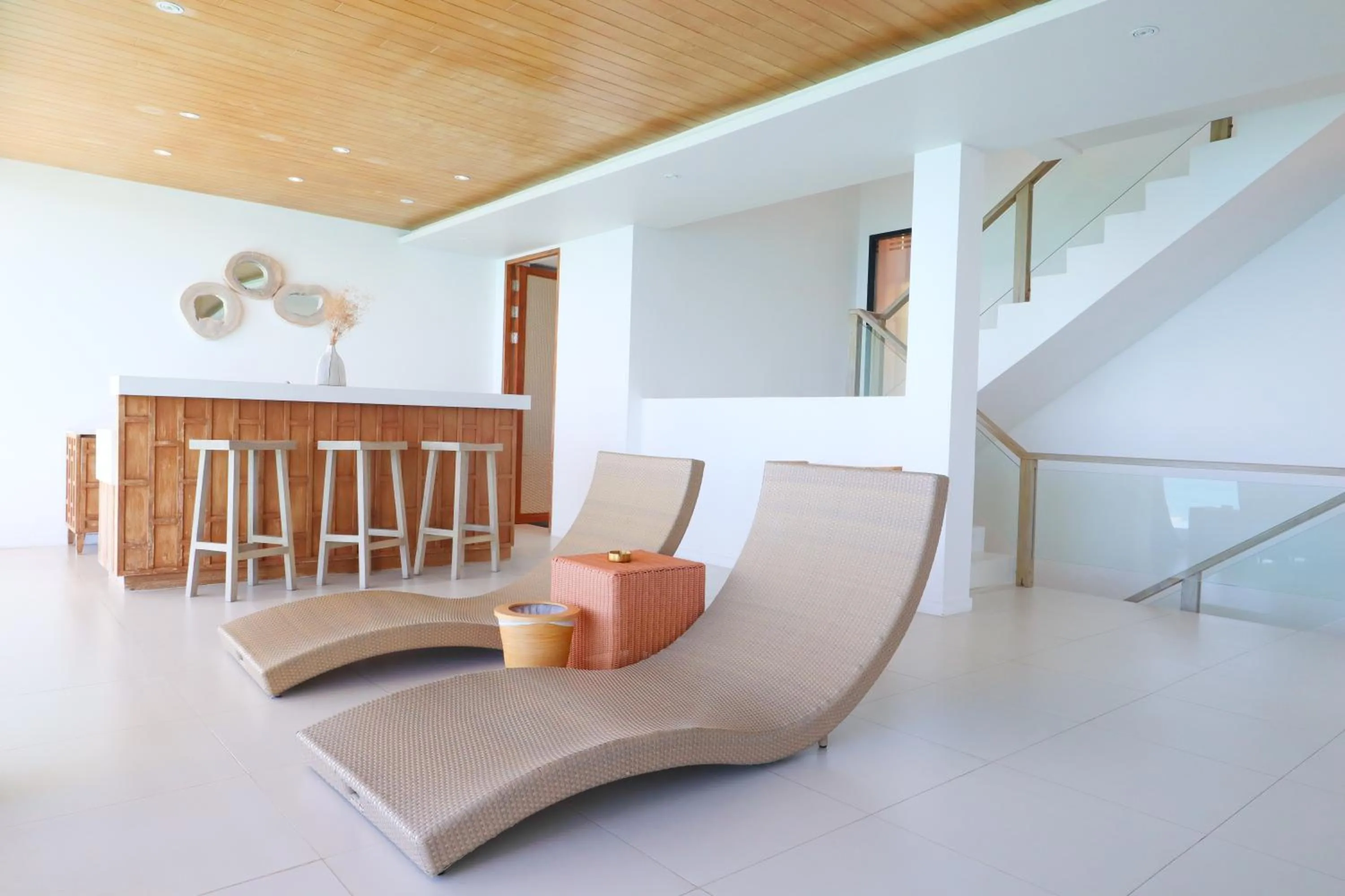 Seating area in Bandara Pool Villas, Phuket