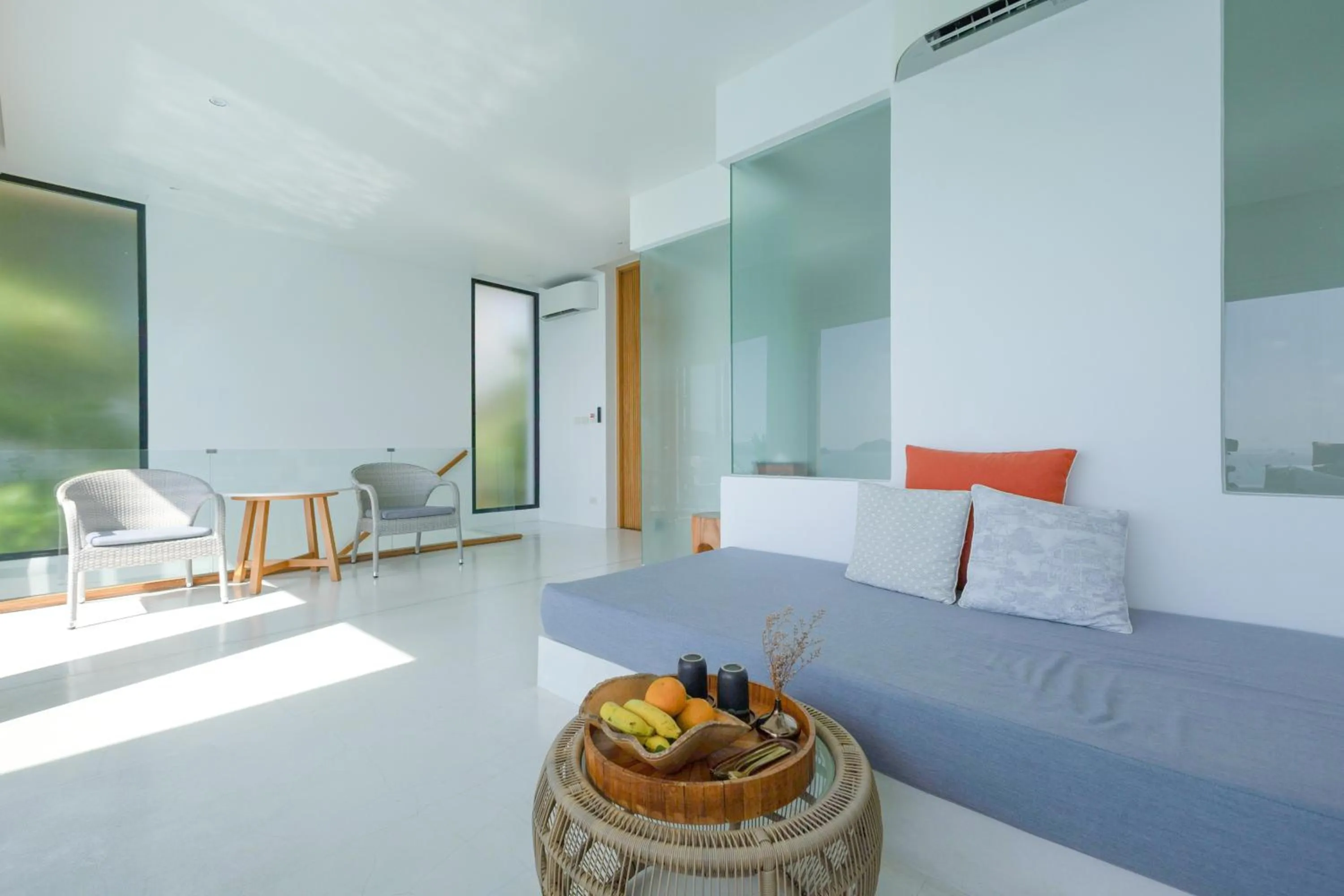 Living room in Bandara Pool Villas, Phuket