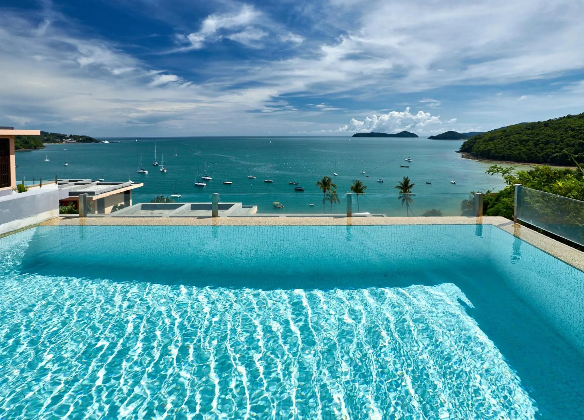 Swimming pool in Bandara Pool Villas, Phuket