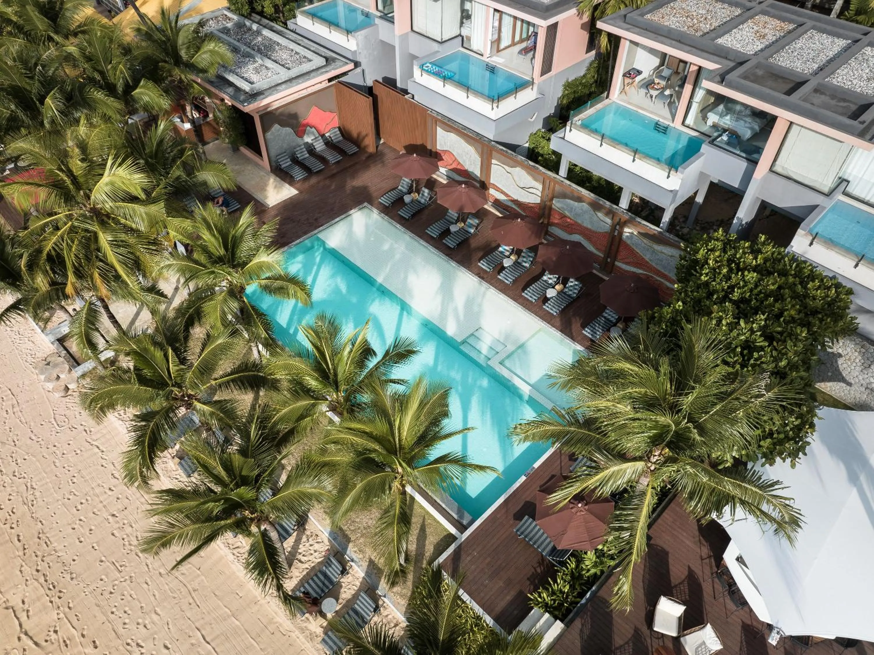 Bird's eye view in Bandara Pool Villas, Phuket