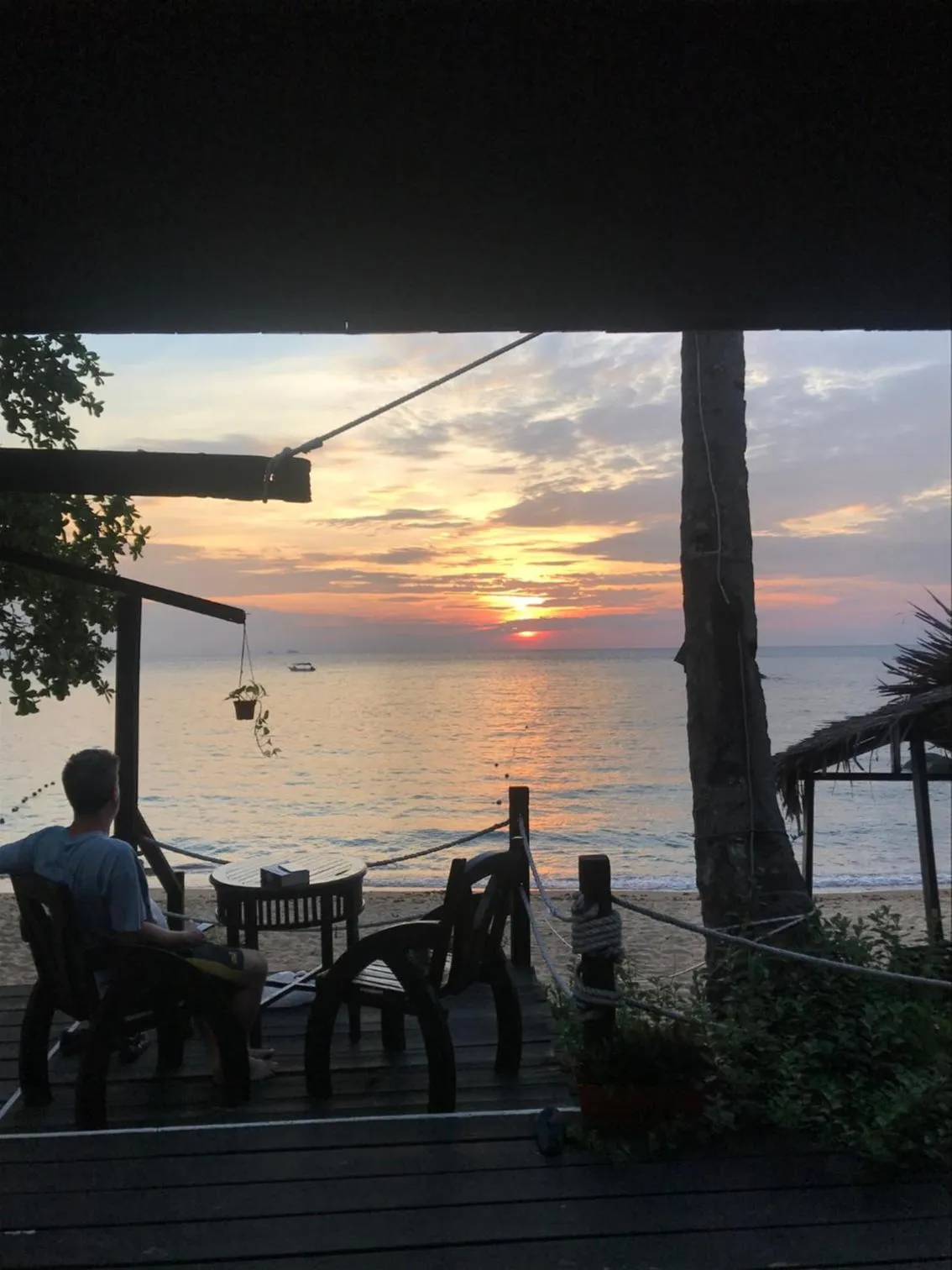 Patio in Melina Beach Resort