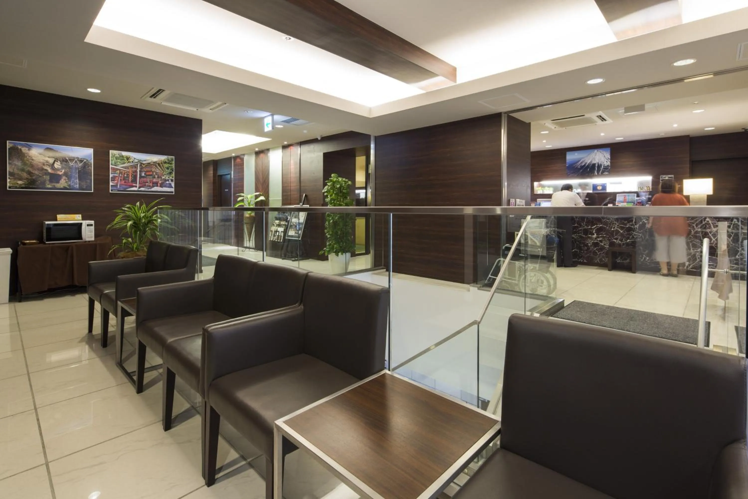 Lobby or reception in Shizutetsu Hotel Prezio Shizuoka Ekinan