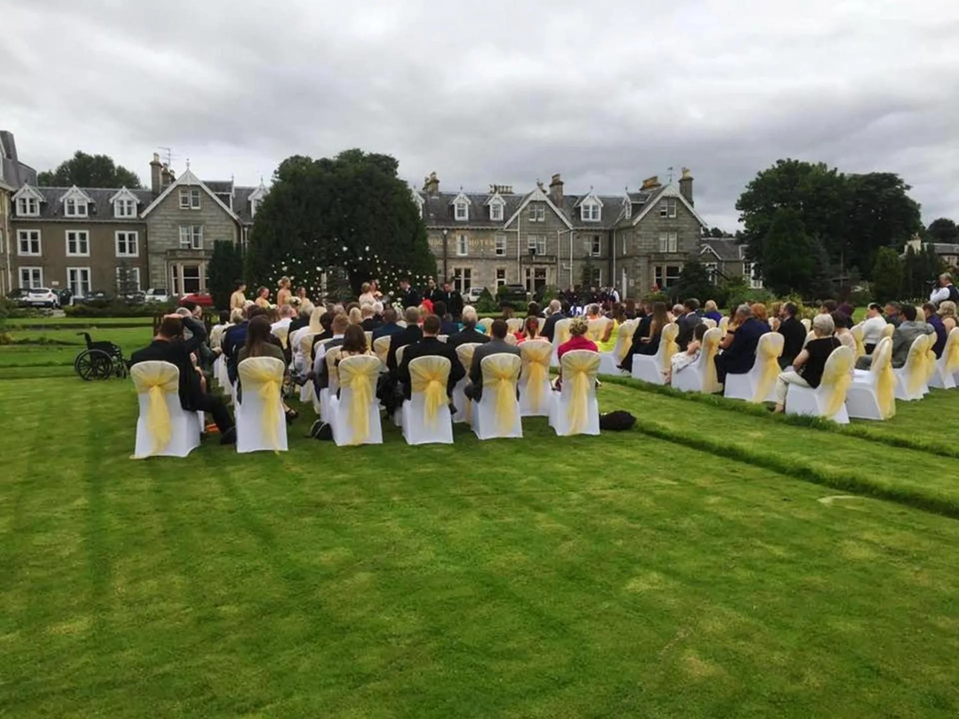 Garden in Nethybridge Hotel