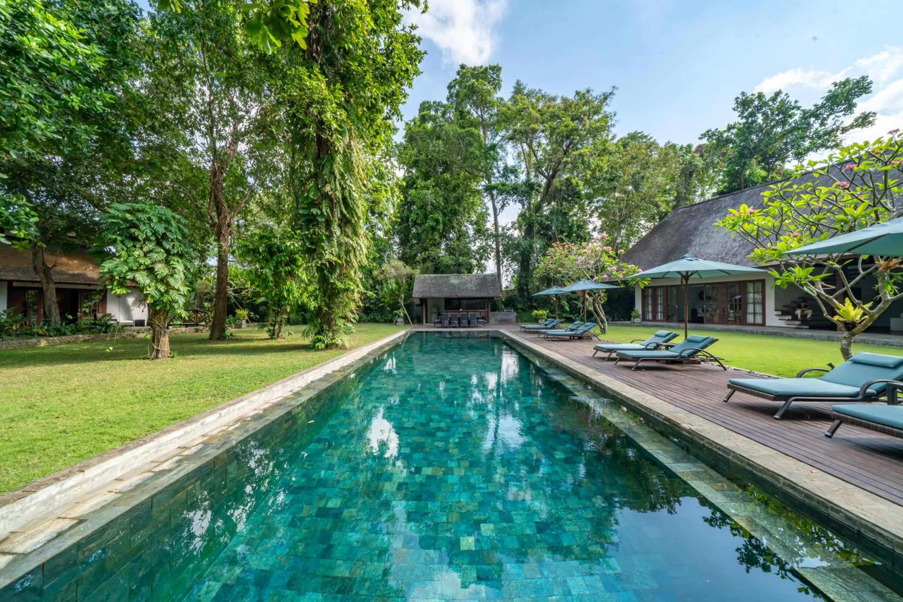 Pool view in Villa Tirtadari by Nakula