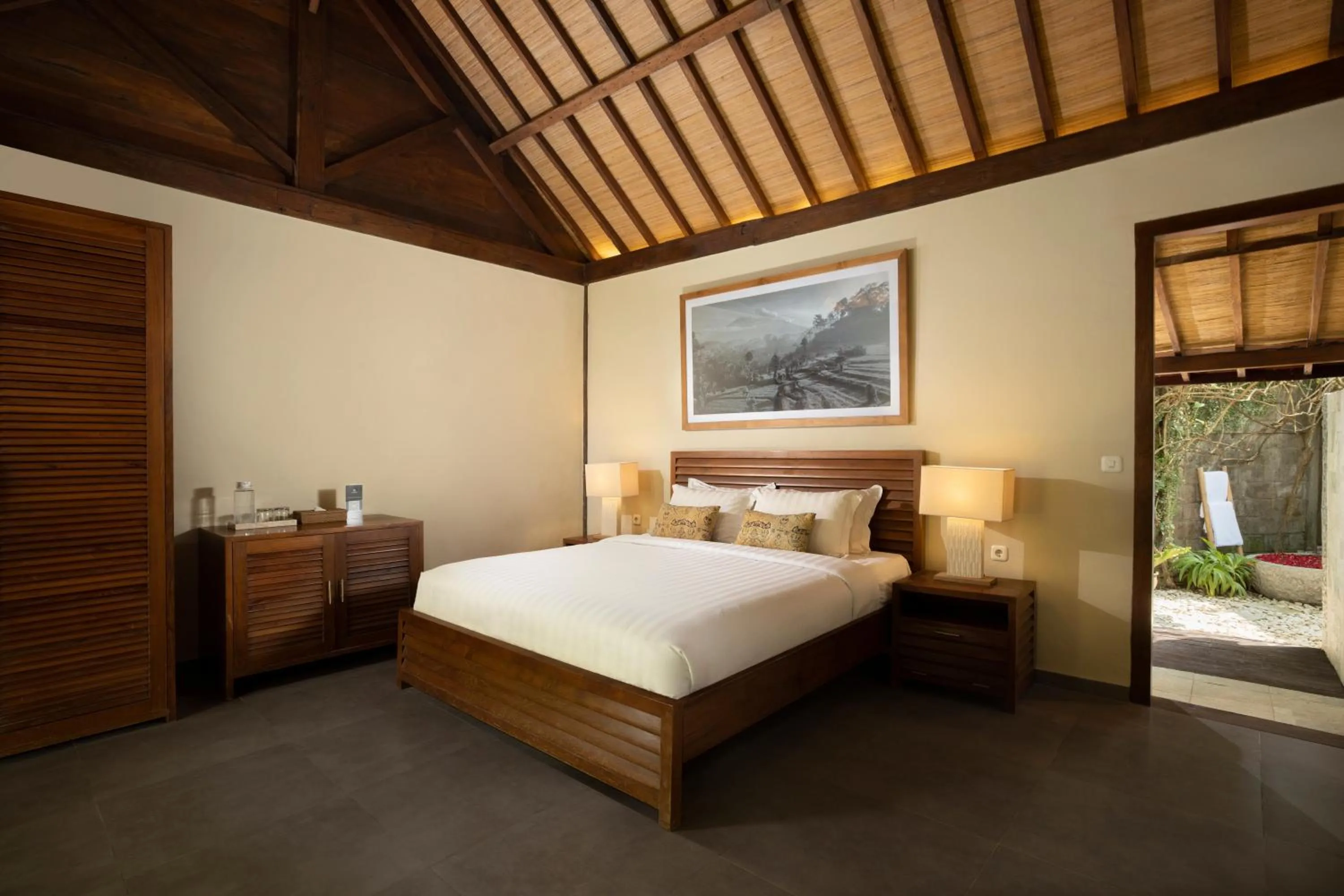 Bed in Villa Tirtadari by Nakula