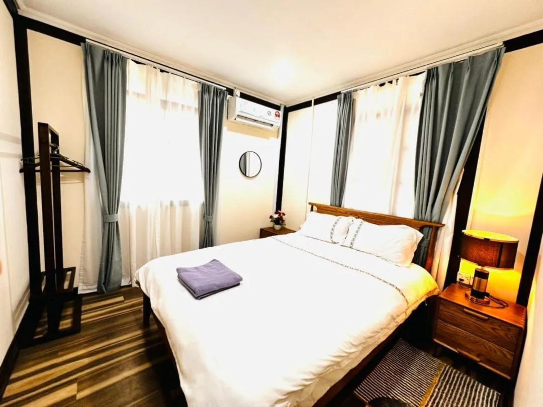 Bed in HAURA Homestay Seberang Takir BBQ