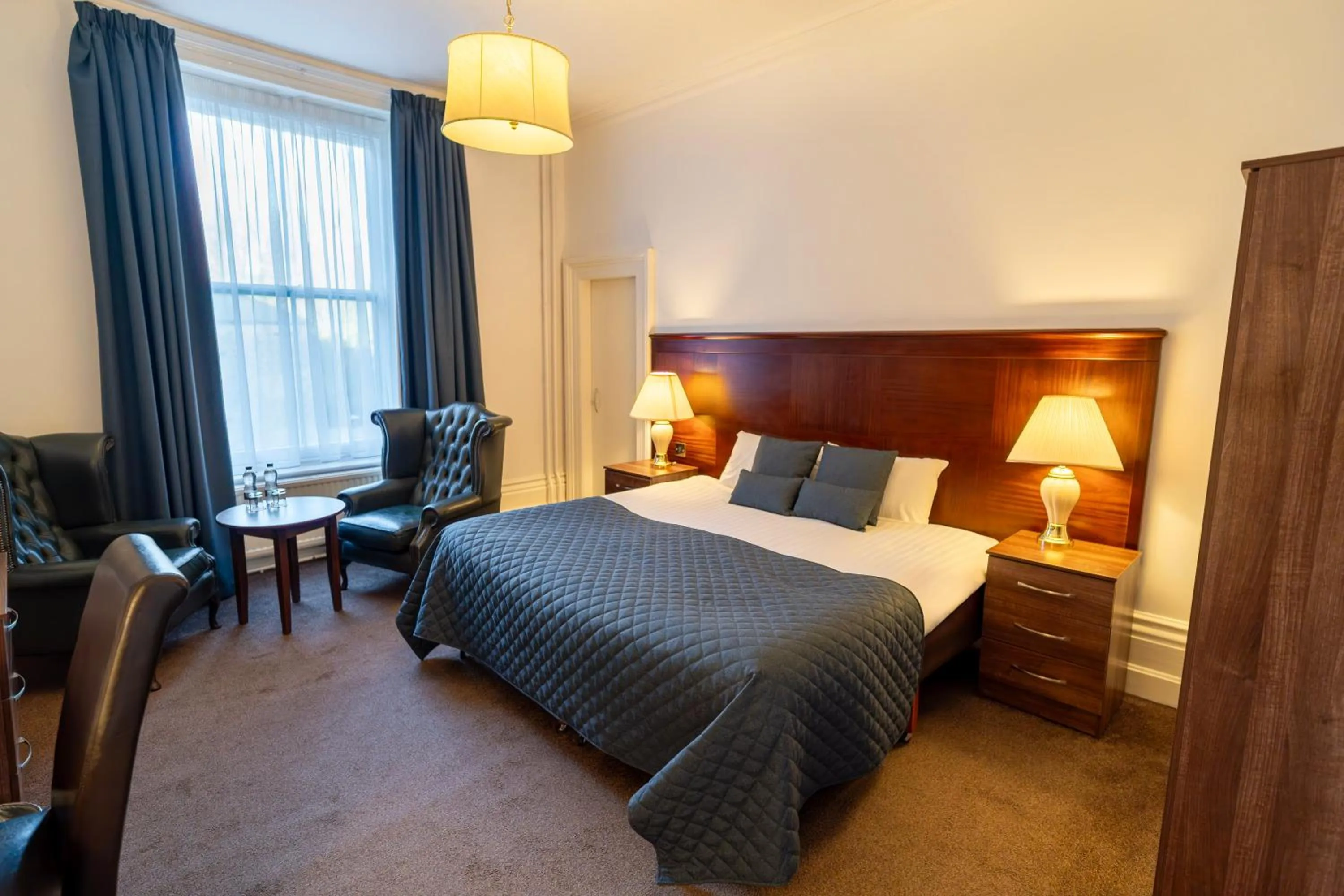 Bed in The Palace Hotel Buxton & Spa