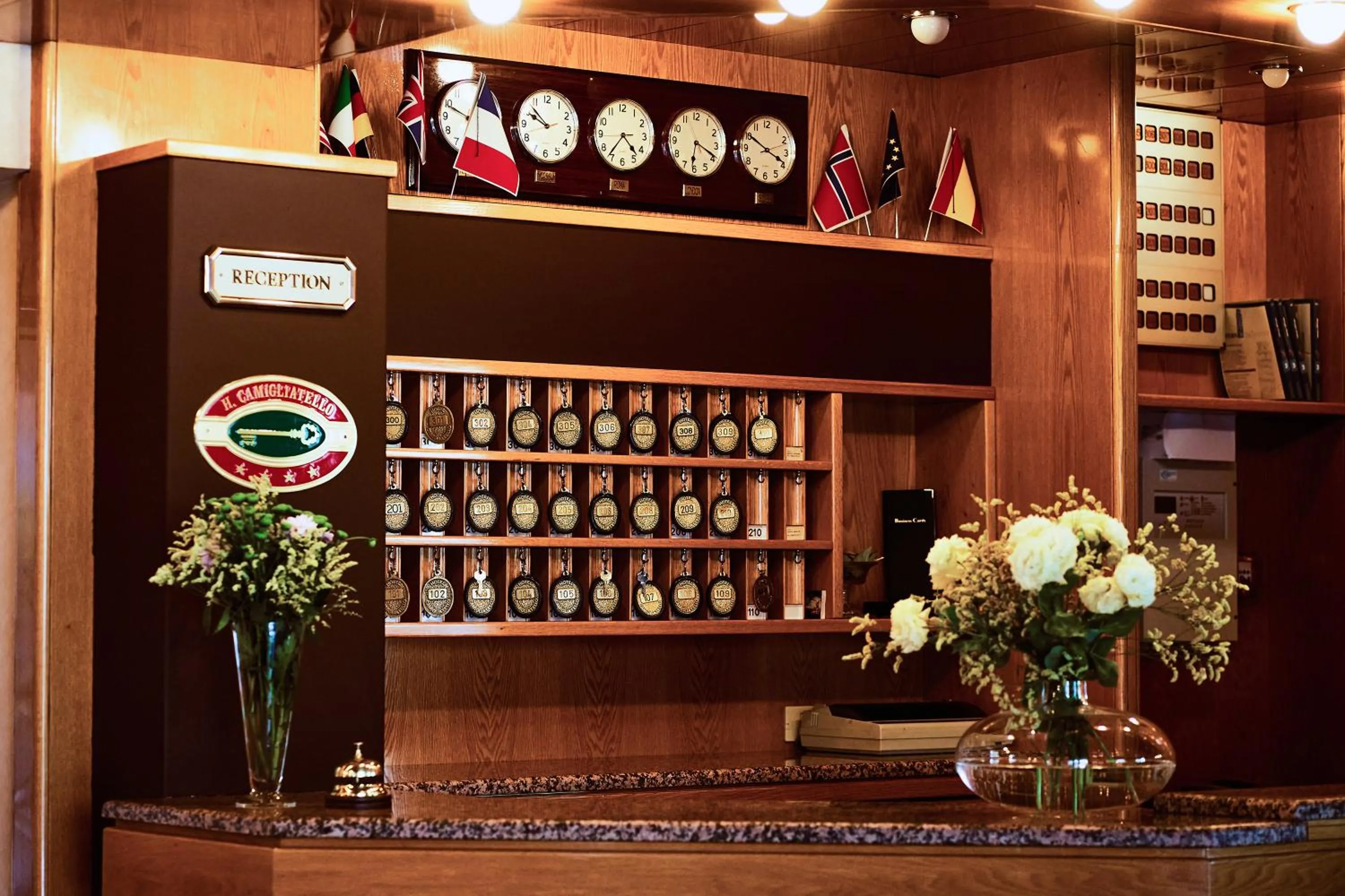 Lobby or reception in Hotel Camigliatello