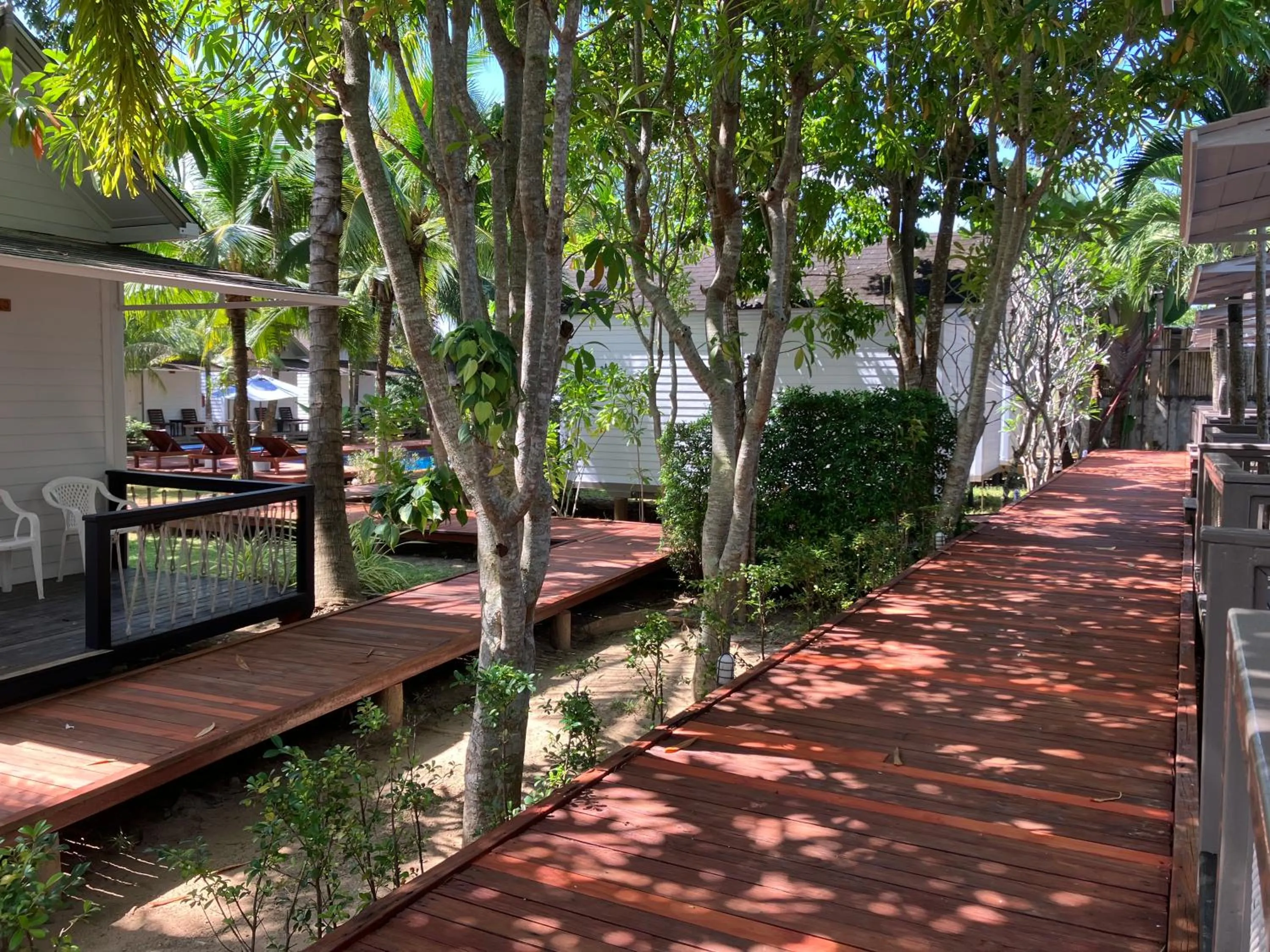 Garden view in Isle Beach Resort Krabi-SHA