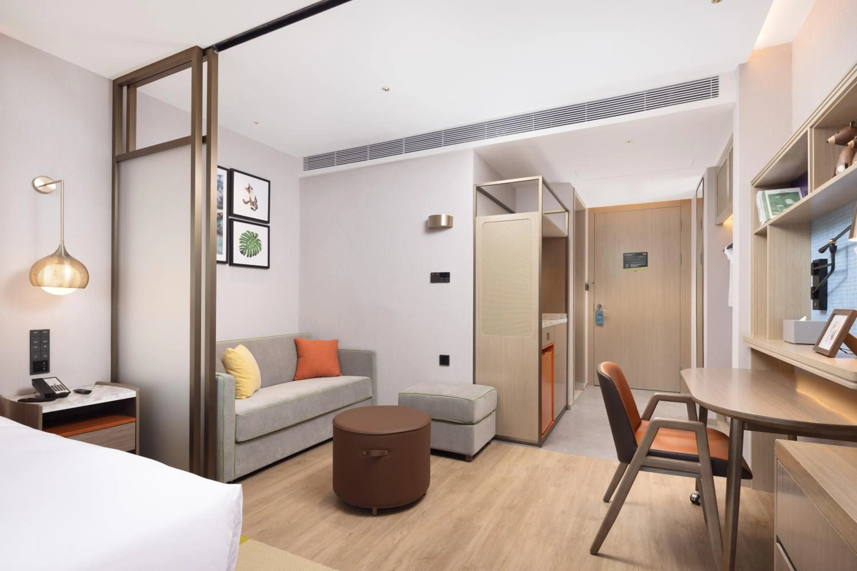 Bed in Home2 Suite by Hilton Guangzhou Conghua