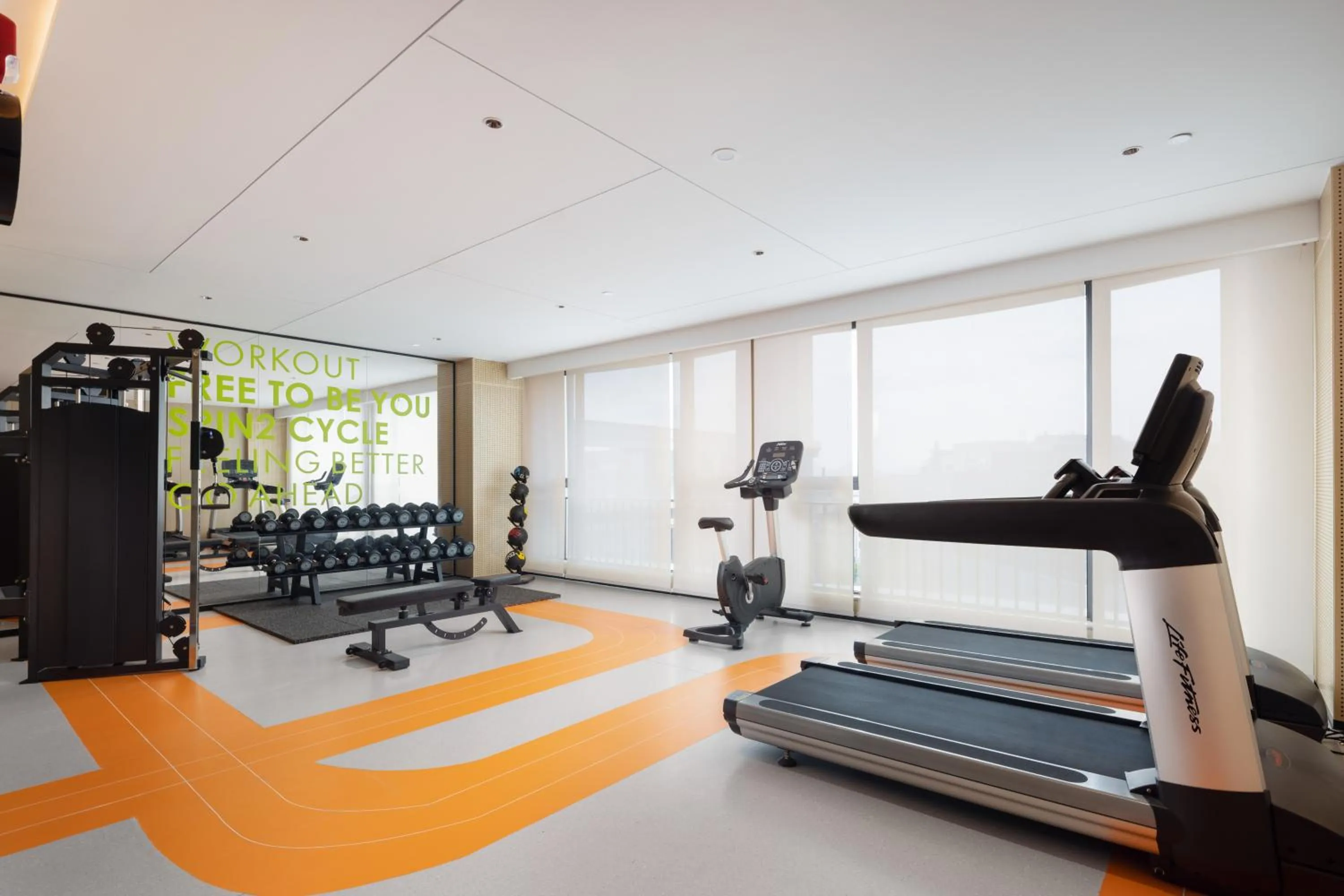 Fitness centre/facilities in Home2 Suite by Hilton Guangzhou Conghua
