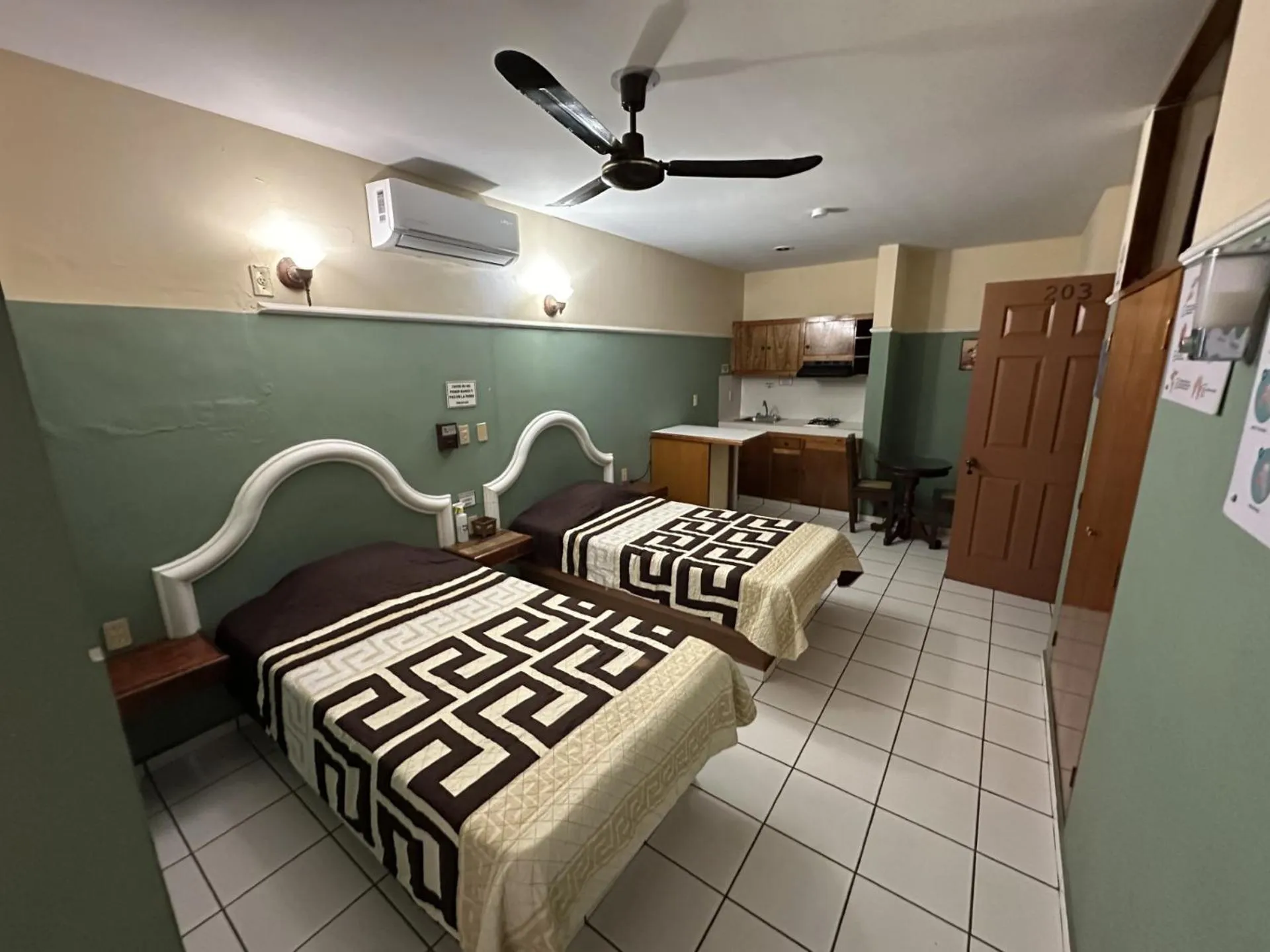 Bedroom in Blue Pacific Suites