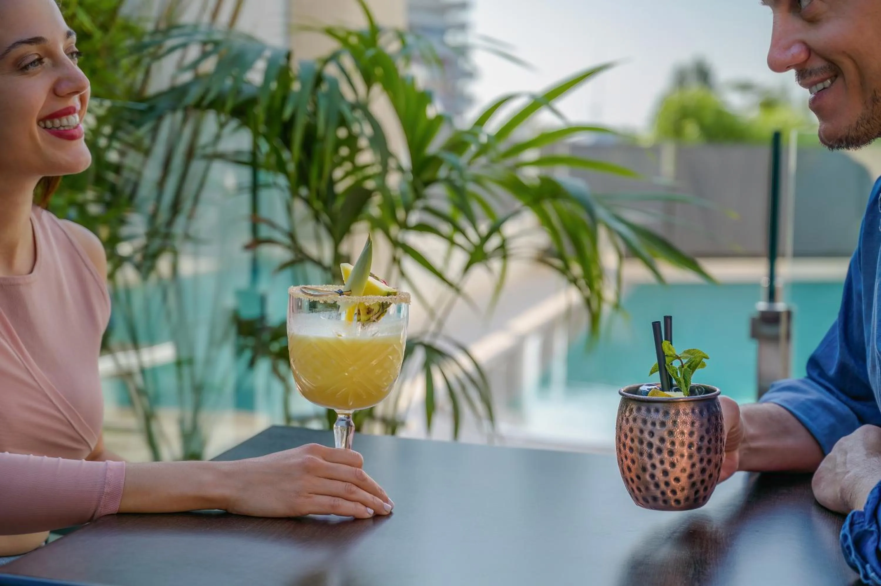 Patio in Acapulco Hotel