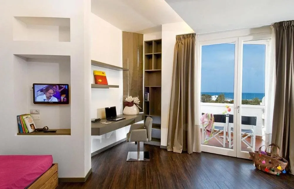 Sea view, Bed in Acapulco Hotel