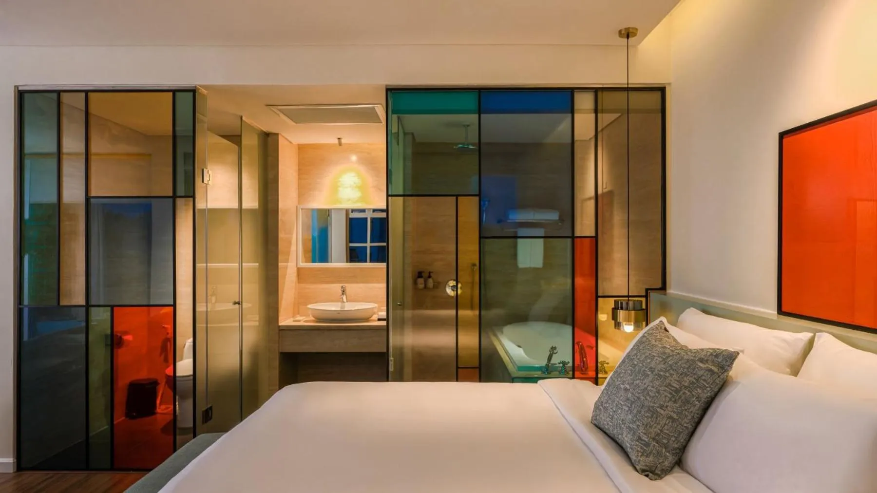 Bed in M Village Hotel Tao Đàn Park