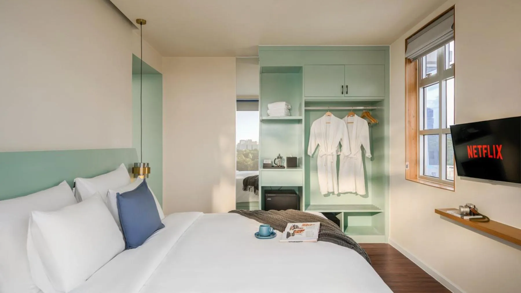 Bed in M Village Hotel Tao Đàn Park