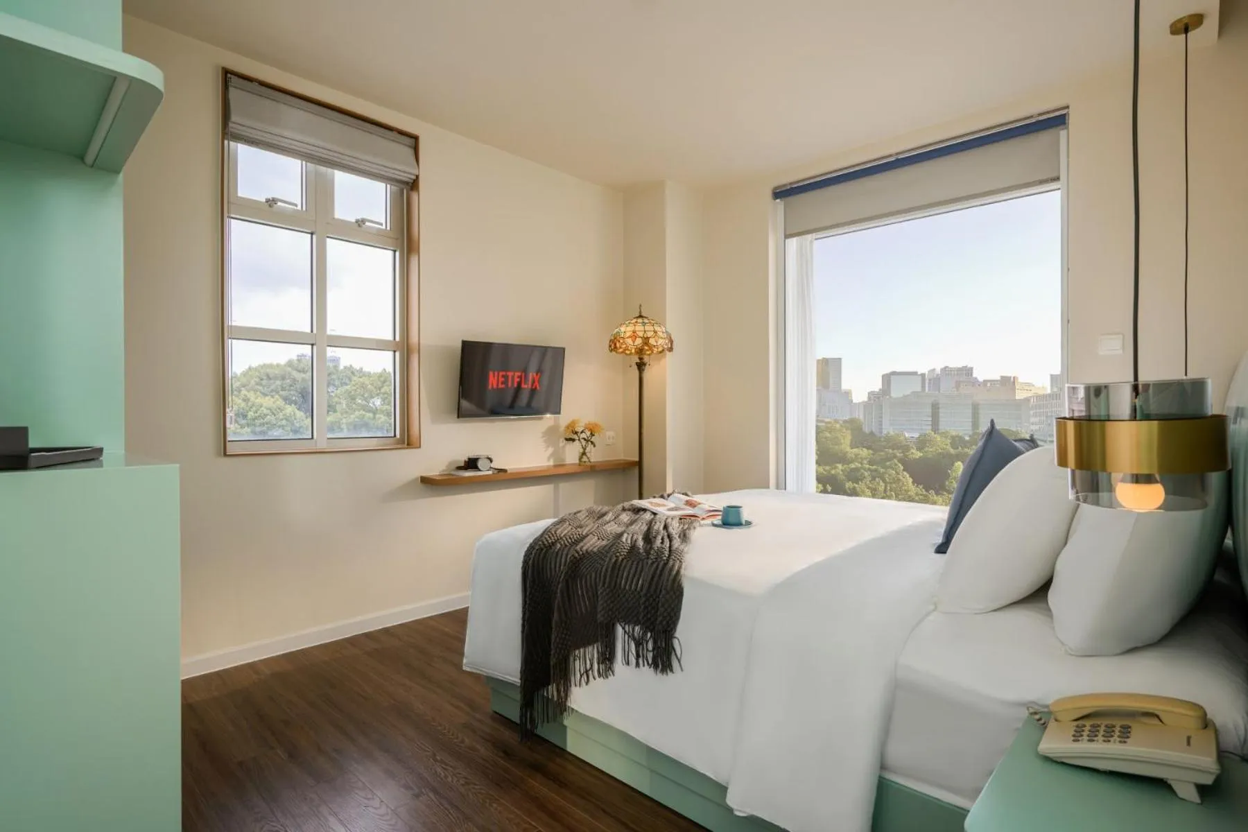 Bed in M Village Hotel Tao Đàn Park