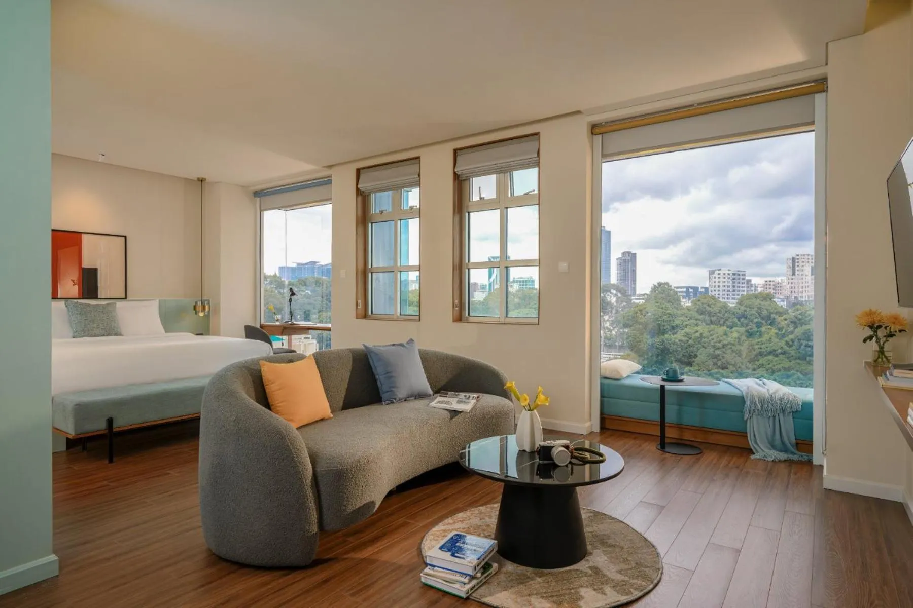 Bed in M Village Hotel Tao Đàn Park