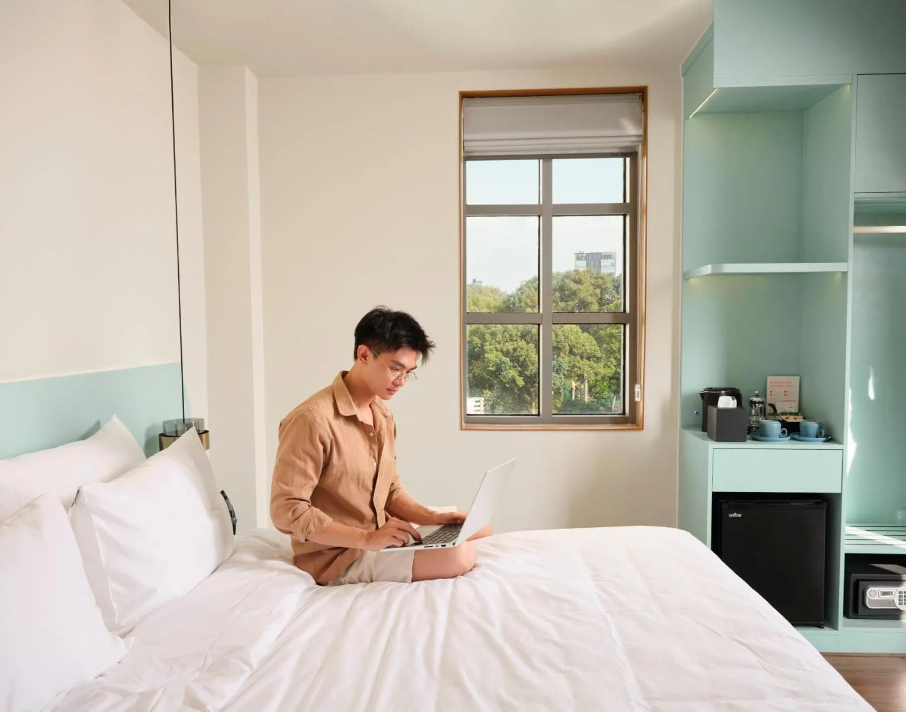 Bedroom, Bed in M Village Hotel Tao Đàn Park