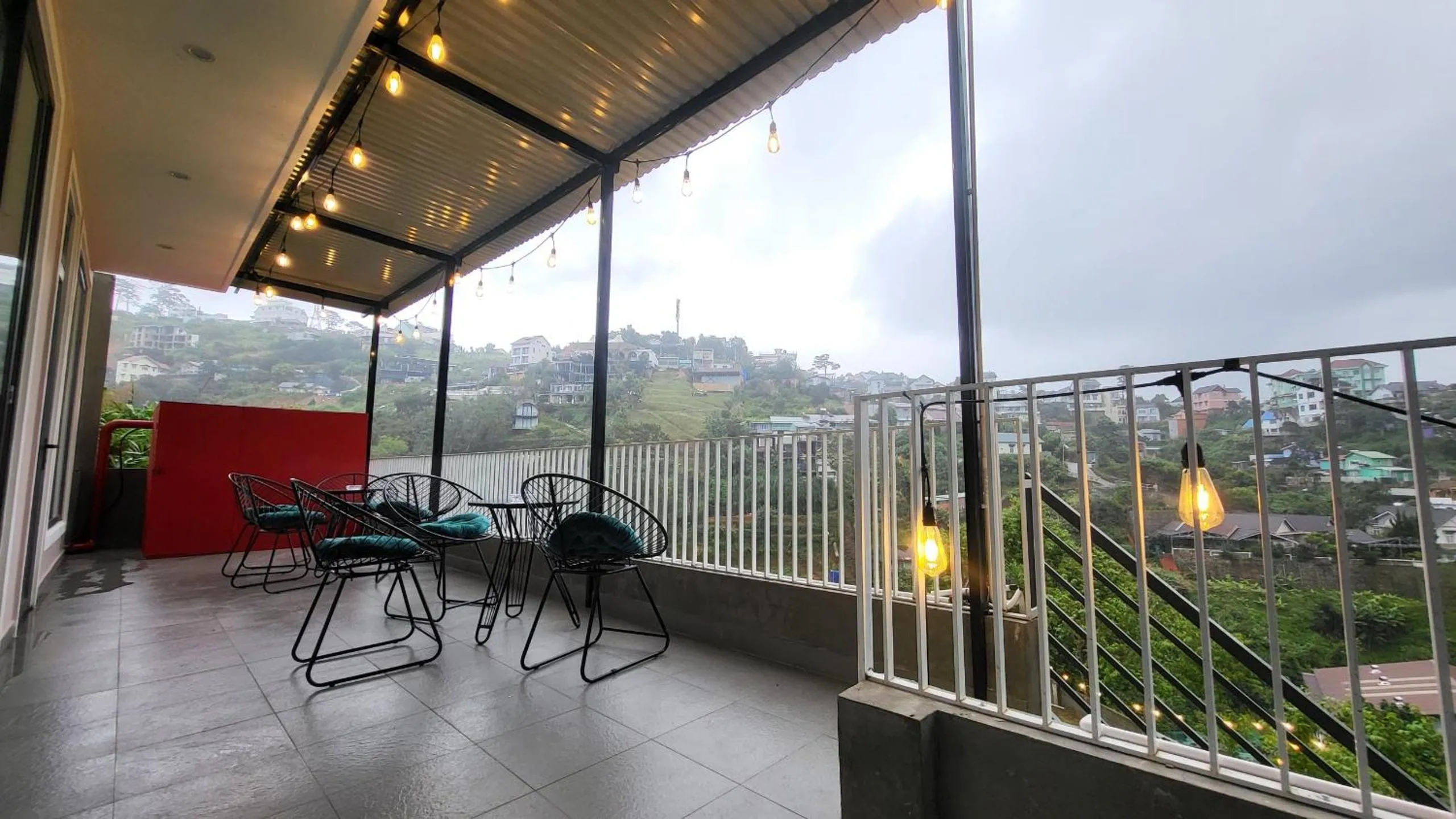 Balcony/Terrace in Flower Home KHE SANH 1