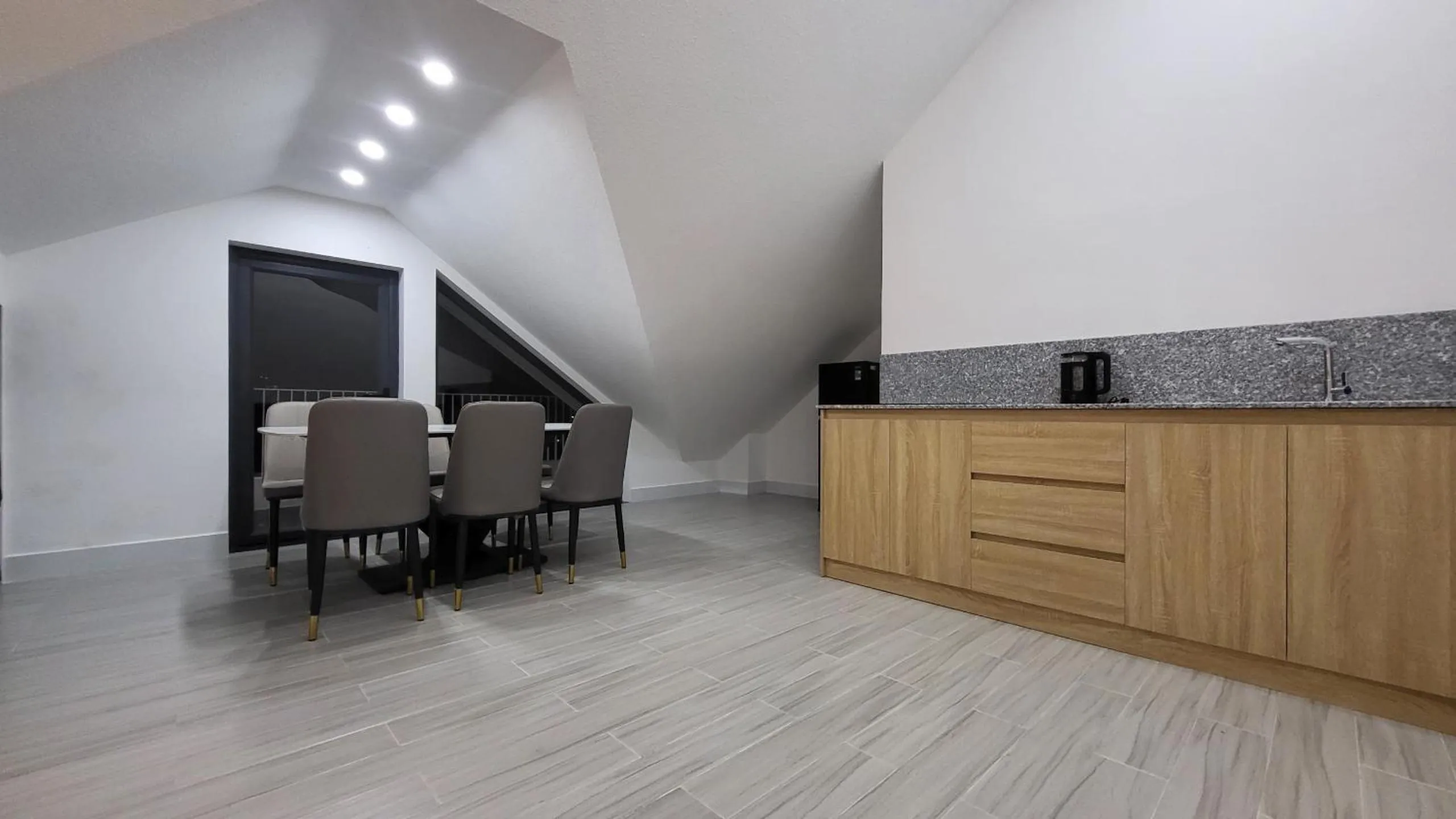 Dining area in Flower Home KHE SANH 1