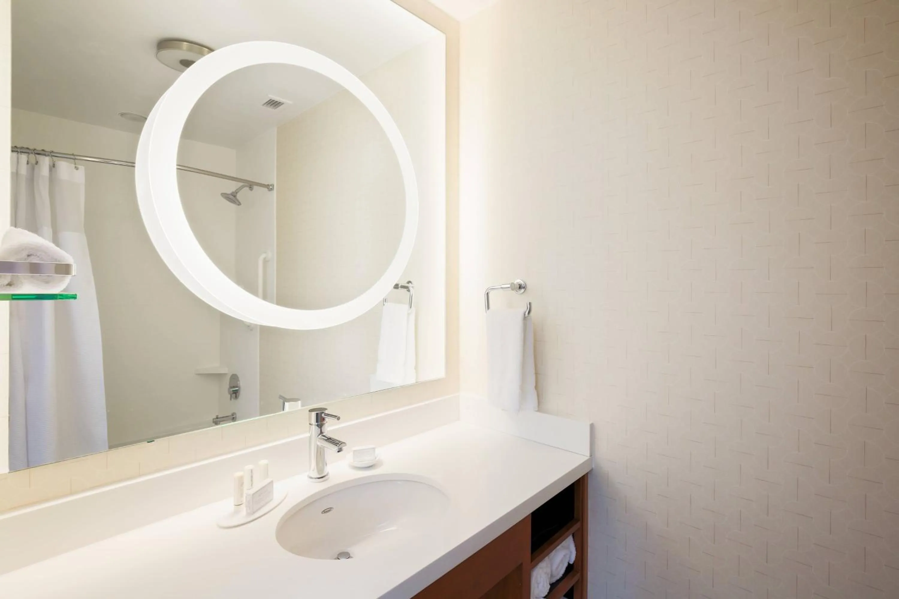 Bathroom in SpringHill Suites by Marriott San Jose Airport