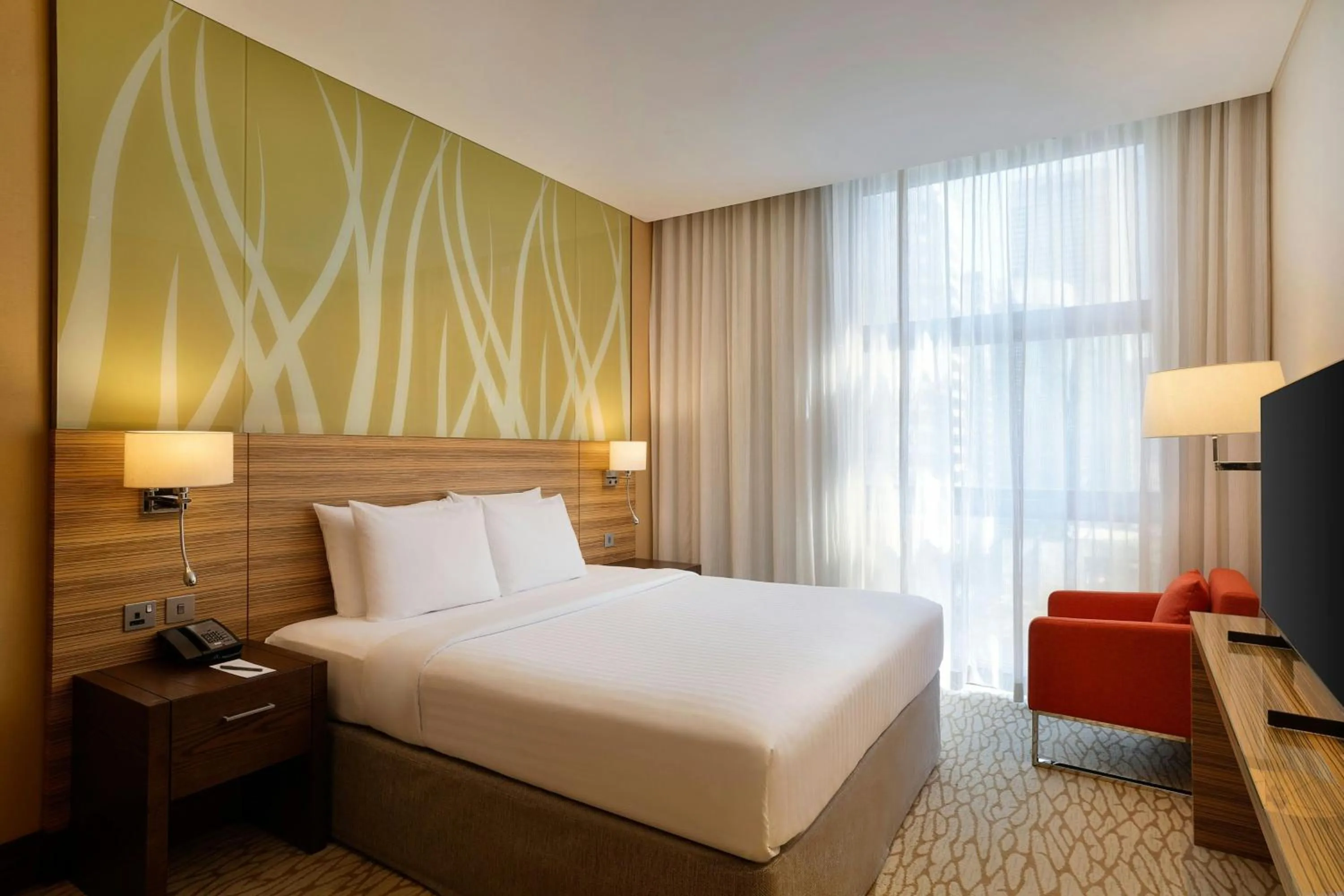 Photo of the whole room, Bed in Courtyard by Marriott World Trade Center, Abu Dhabi